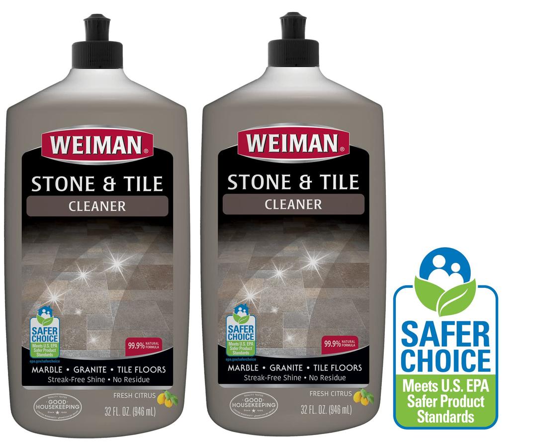 Weiman Stone Tile and Laminate Cleaner - 32 Ounce 2 Pack