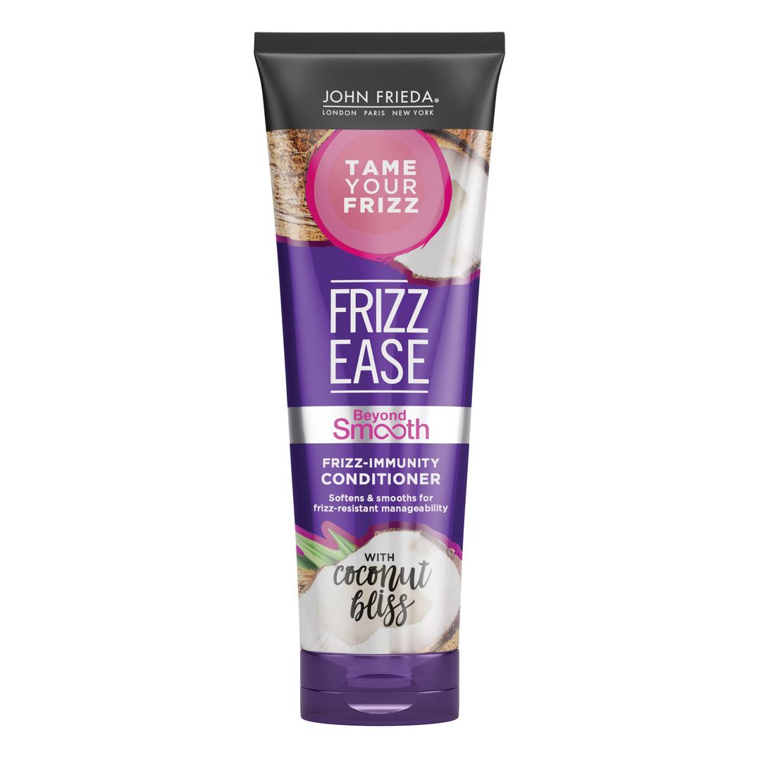 John FriedaFrizz Ease Beyond Smooth Frizz-Immunity Conditioner, 8.45 Ounces, Anti-Humidity Conditioner, Prevents Frizz, with Pure Coconut Oil