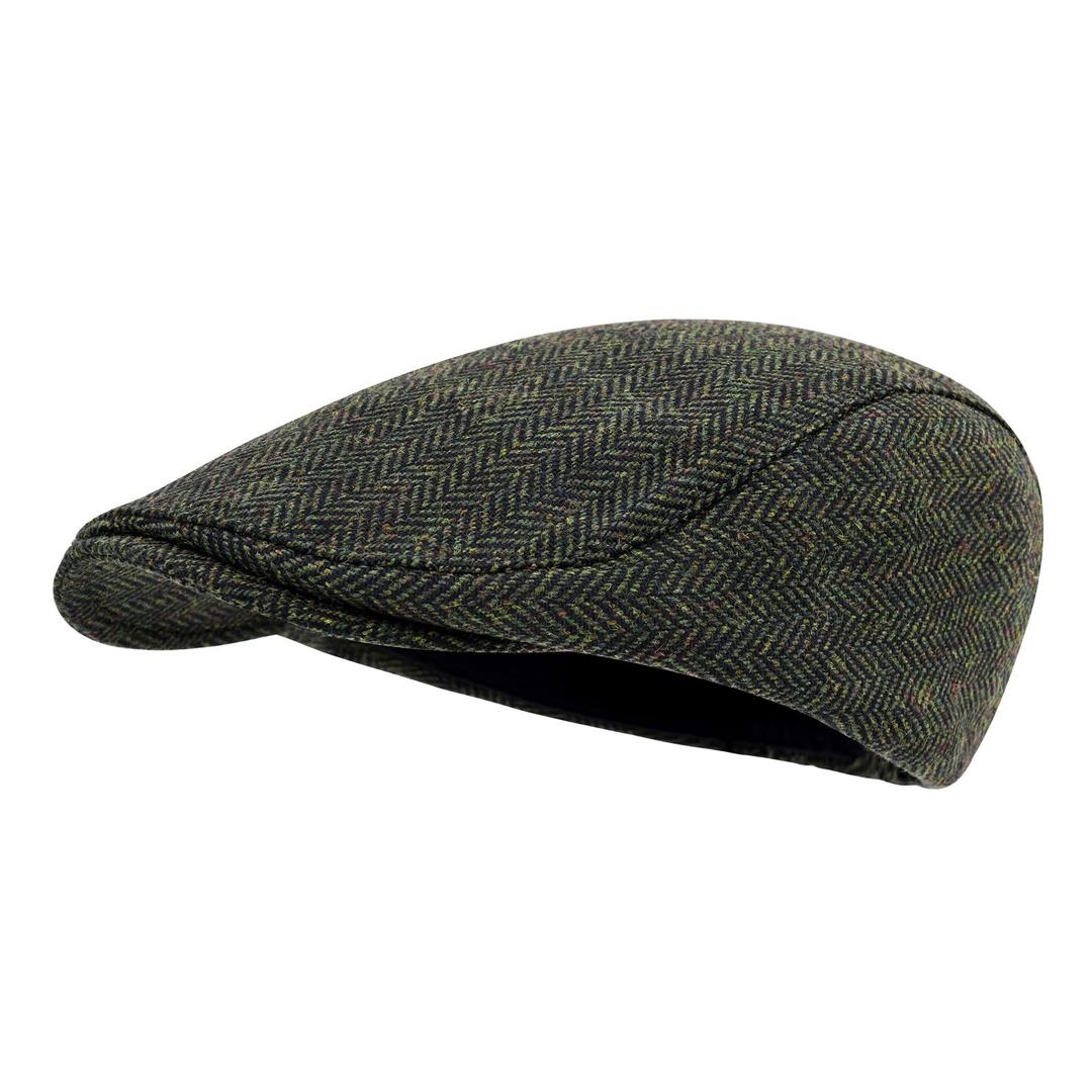 STARANCEMen's Flat Cap Wool Tweed Driving Cap Irish Newsboy Hat