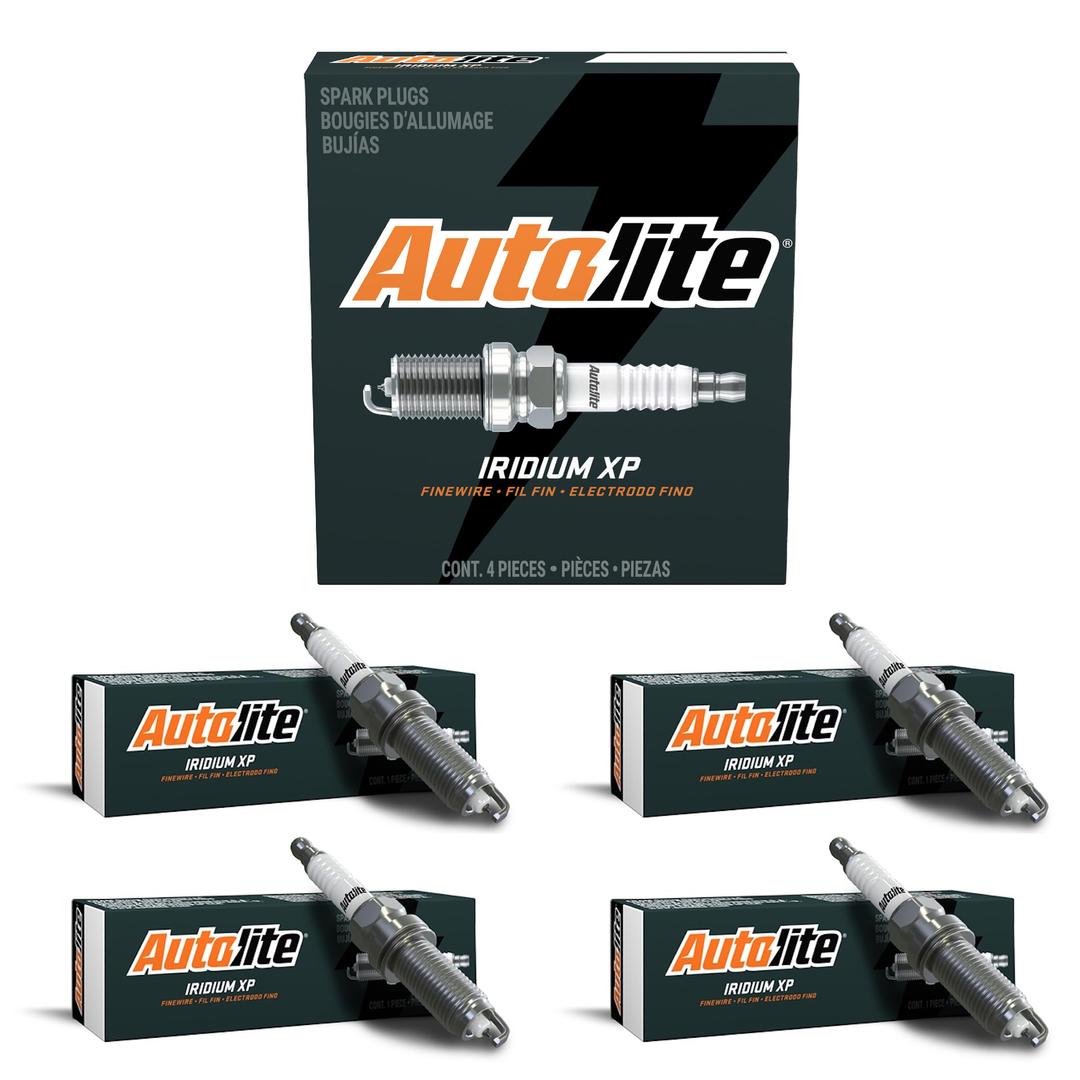 Autolite Iridium XP Automotive Replacement Spark Plugs, XP5683 (4 Pack)