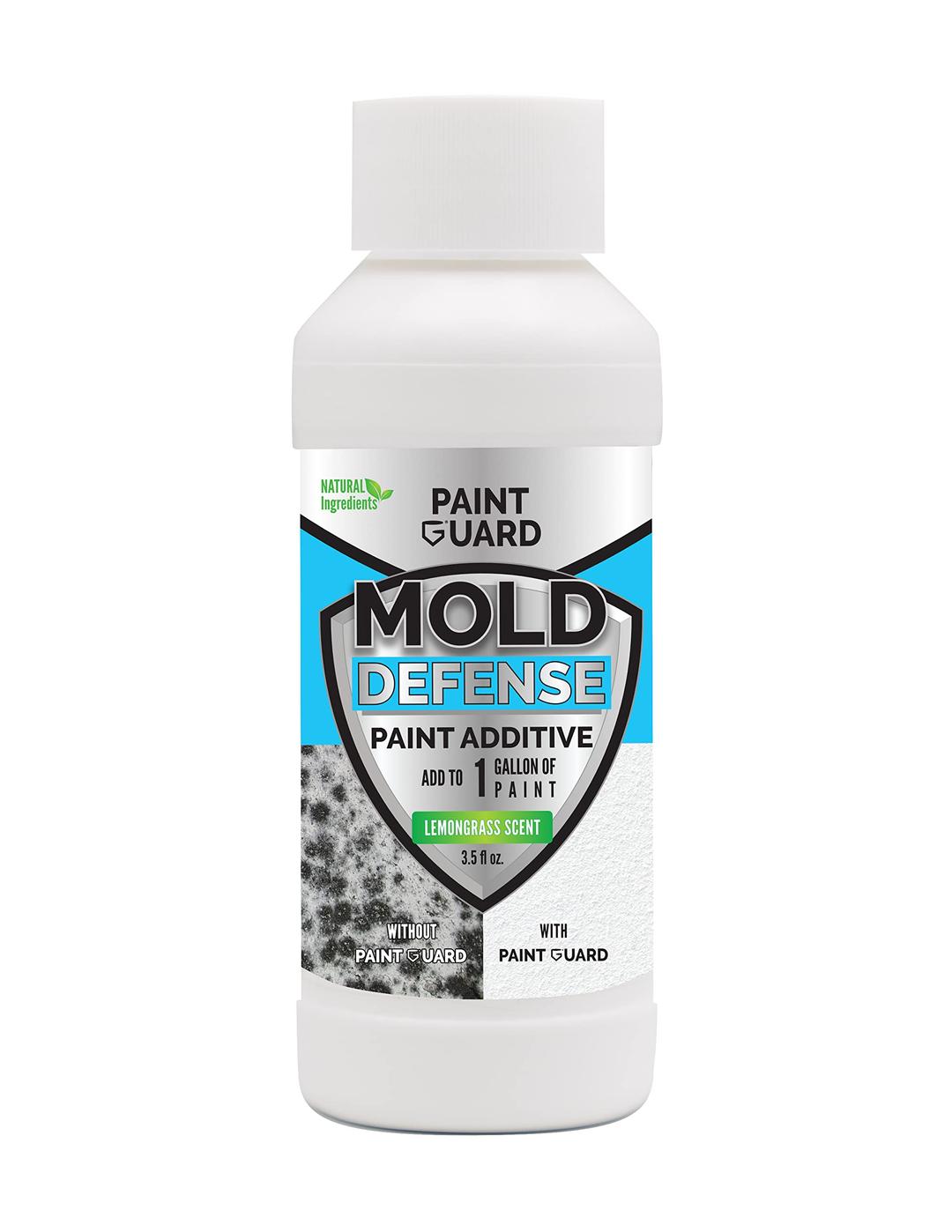 BTG Products Paint-Guard Mold Prevention Paint Additive - Mix Into Paint to Protect Walls, Ceilings, Cabinets, and Bathrooms from Mold and Mildew Growth (1, 1 Gallon Treatment)