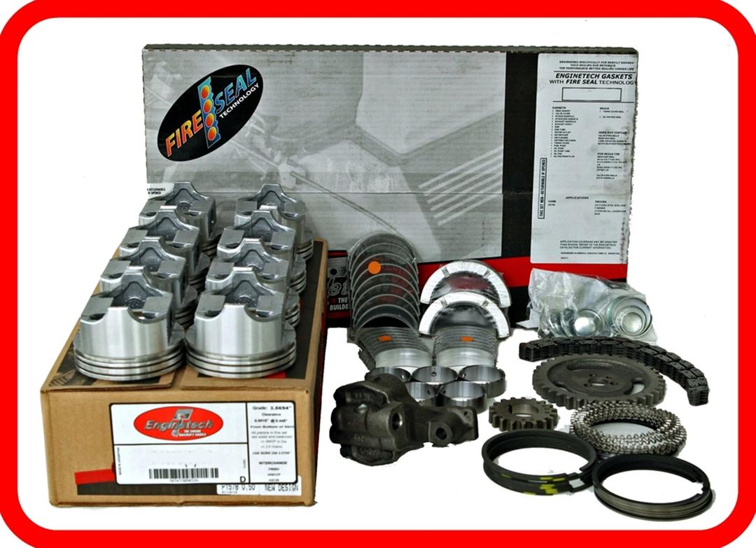 Engine Rebuild Overhaul Kit FITS: 1987-1995 Ford Truck SUV 302 5.0L OHV V8