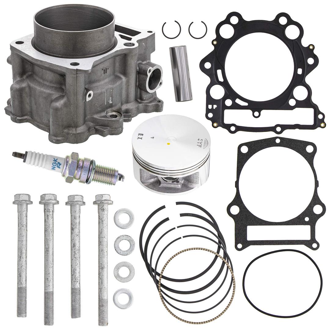 NICHE 660cc Cylinder Piston Top End Rebuild Kit for Yamaha Grizzly Rhino Raptor 660 R 5KM-11310-00-00 3YF-11310-00-00