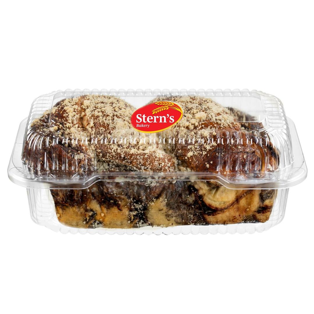 Chocolate Babka Bread | Hungarian Chocolate Babka Cake | Chocolate Cake | Baked Fresh Daily | Kosher, Dairy Free & Nut Free | 16 oz Stern’s Bakery