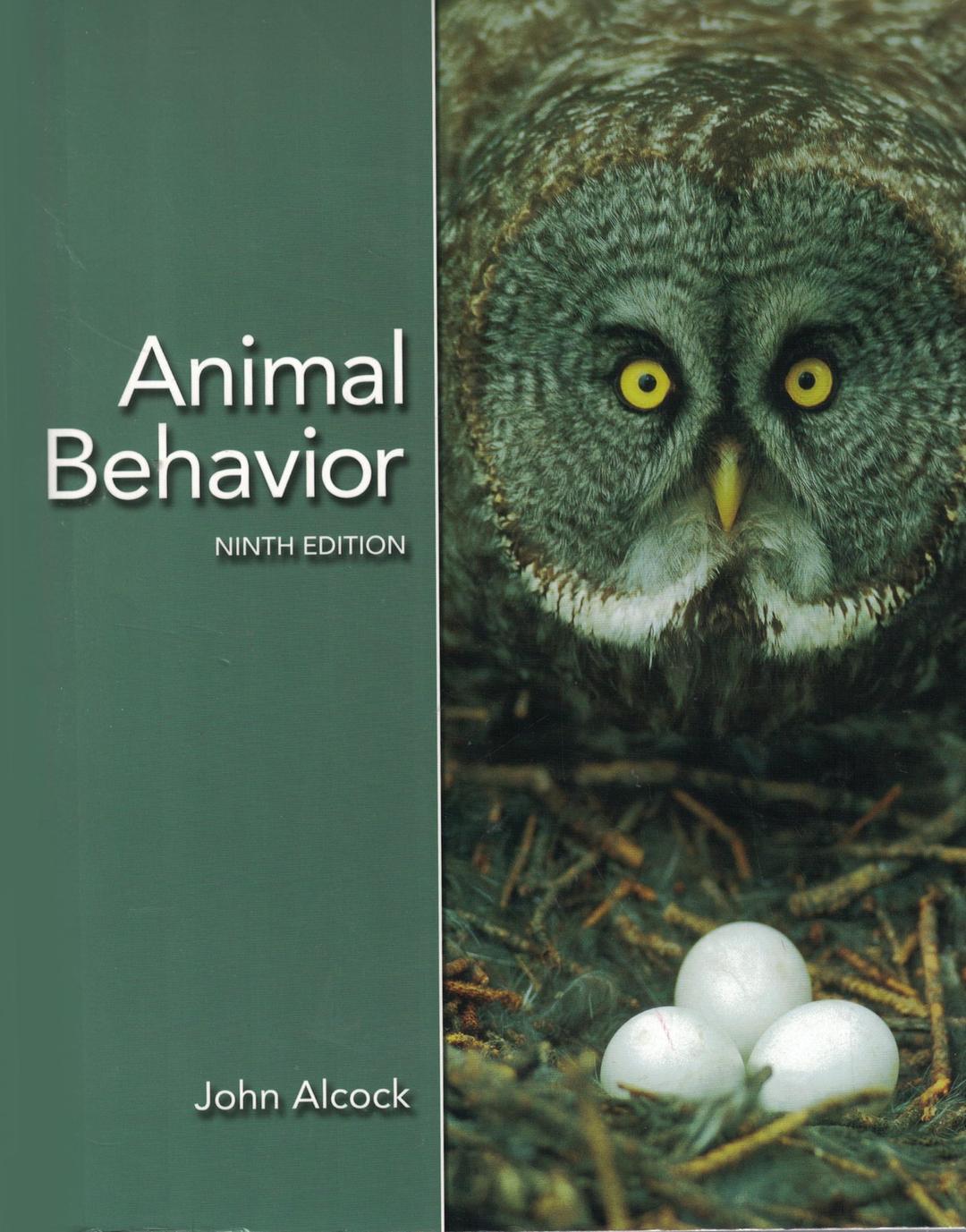 Animal Behavior: An Evolutionary Approach, Ninth Edition 9th Edition