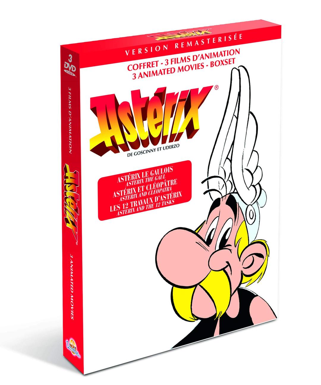 Asterix // 3 Movies Coffret 3 Films / English / French