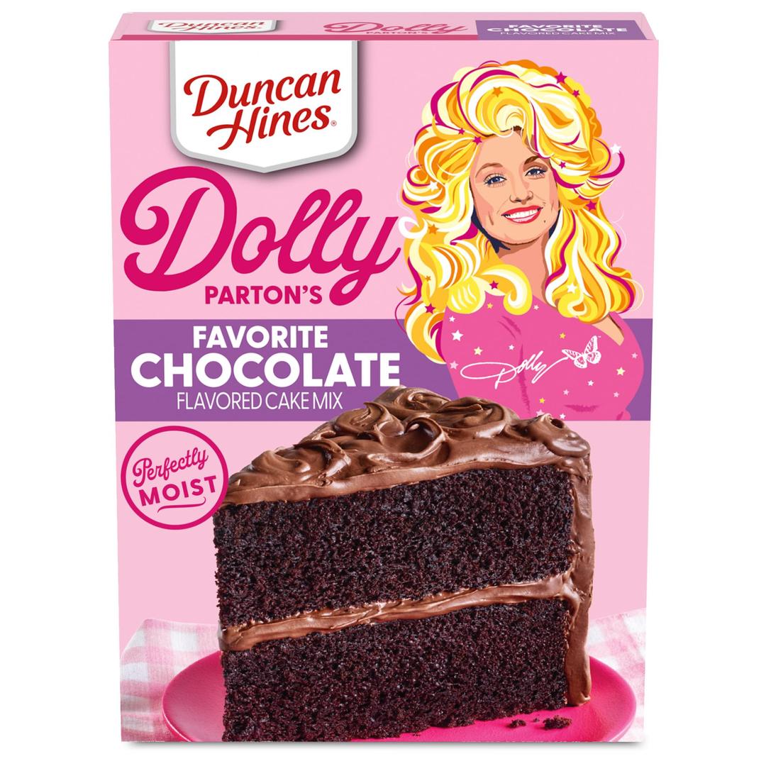 Duncan Hines Dolly Parton's Favorite Chocolate Flavored Cake Mix, 18 oz.