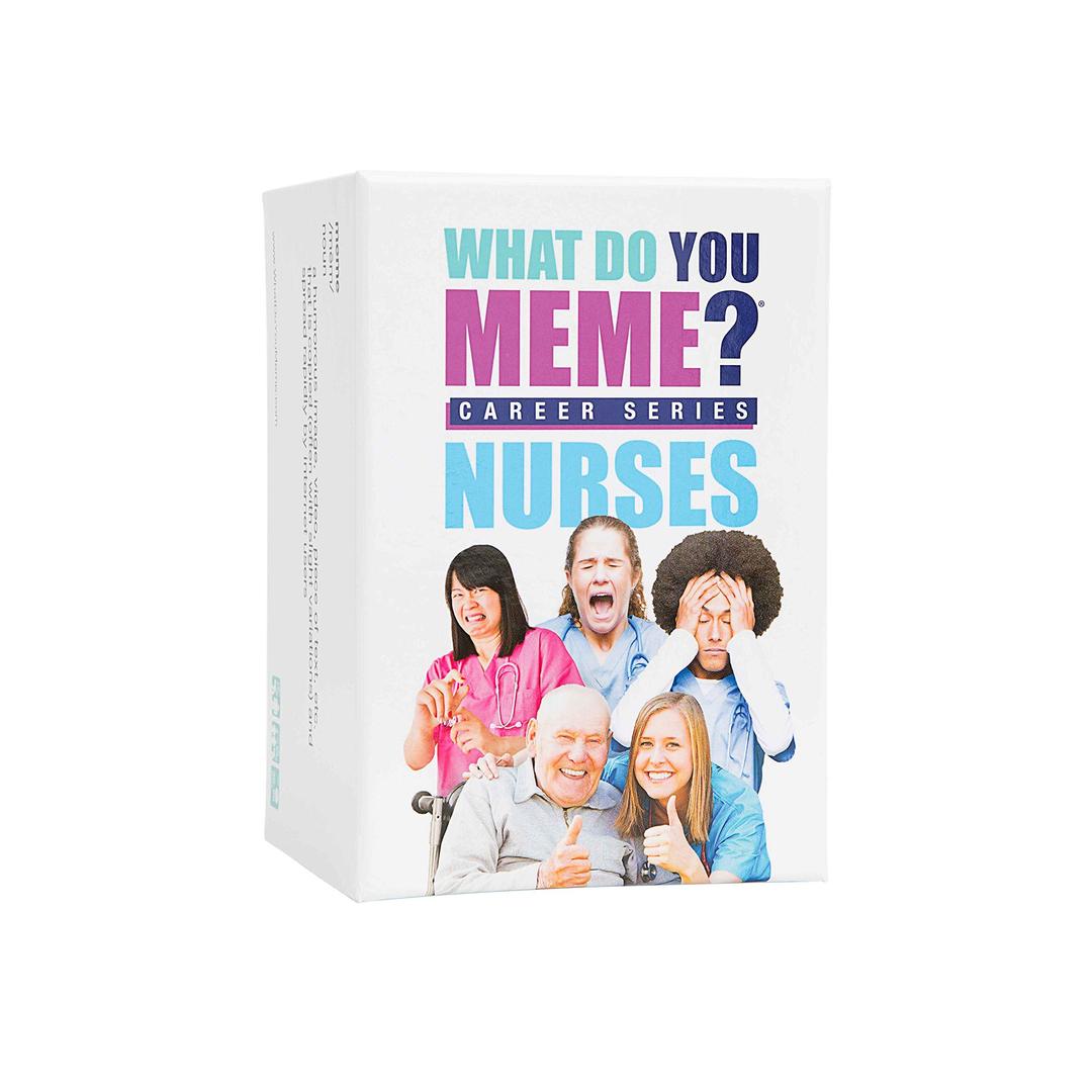 WHAT DO YOU MEME? Nurses Edition - The Hilarious Party Game for Meme Lovers