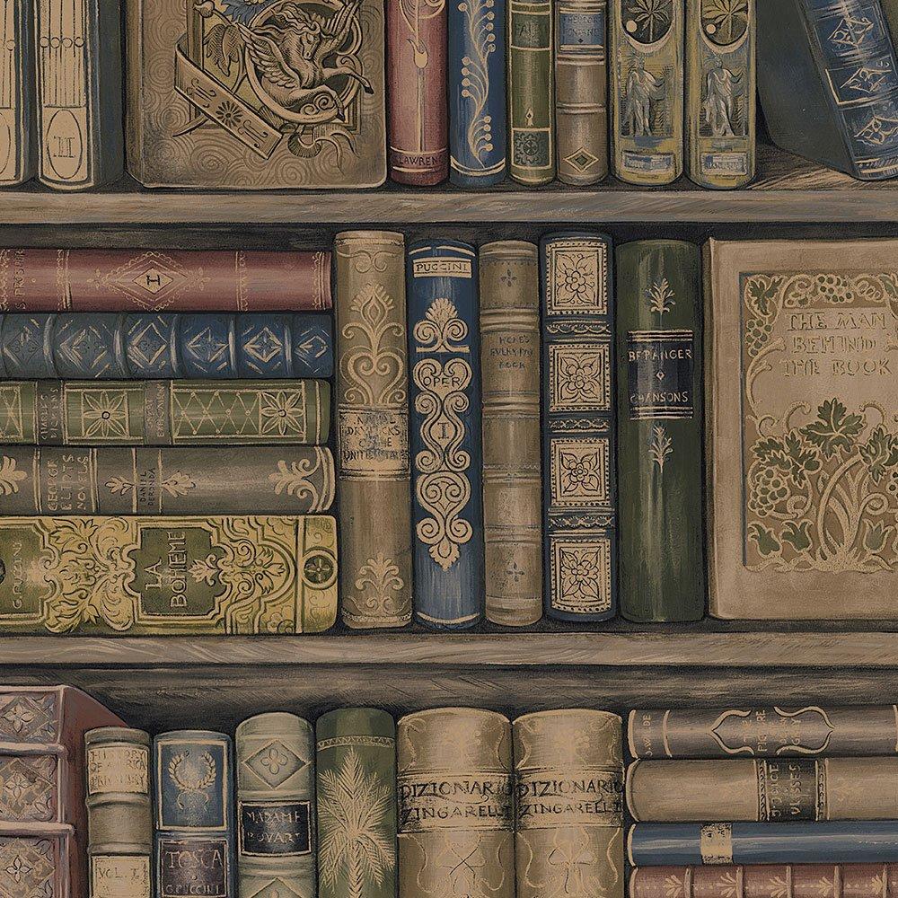 NorwallLL29570 Bookcase Wallpaper