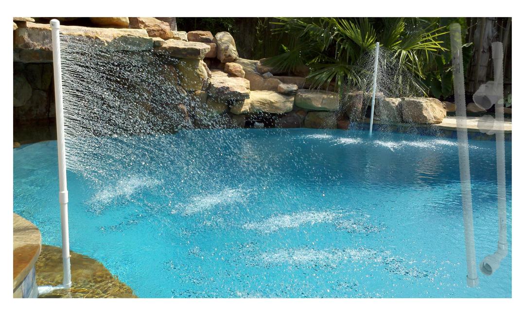 Pool Cooler - Decreases The Pool Water Temperature 8-10 Degrees - Do it Yourself Install - Easy to Install Easy to Dismantle - No Energy Required to Operate