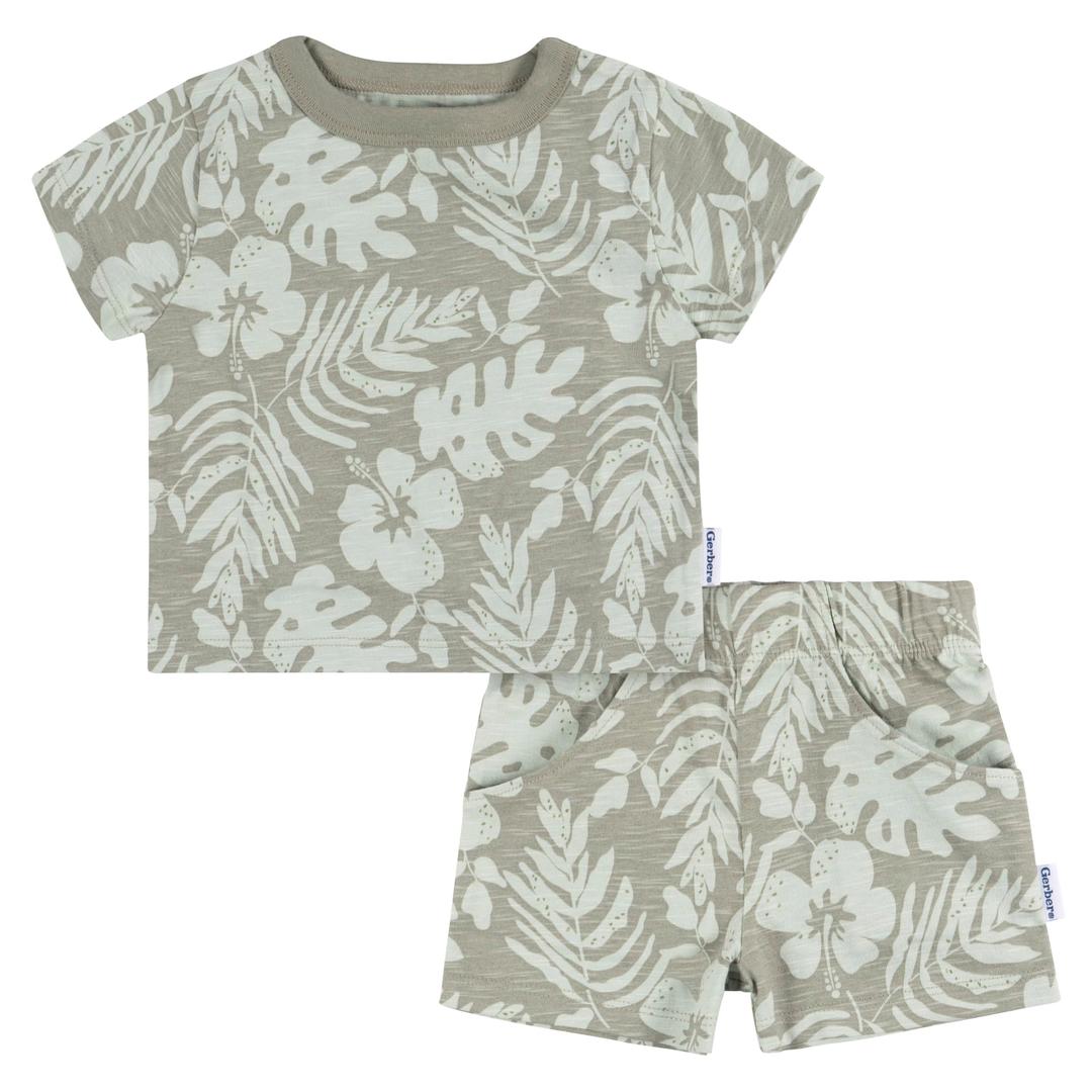 GerberBaby-Boys T-Shirt And Shorts Set