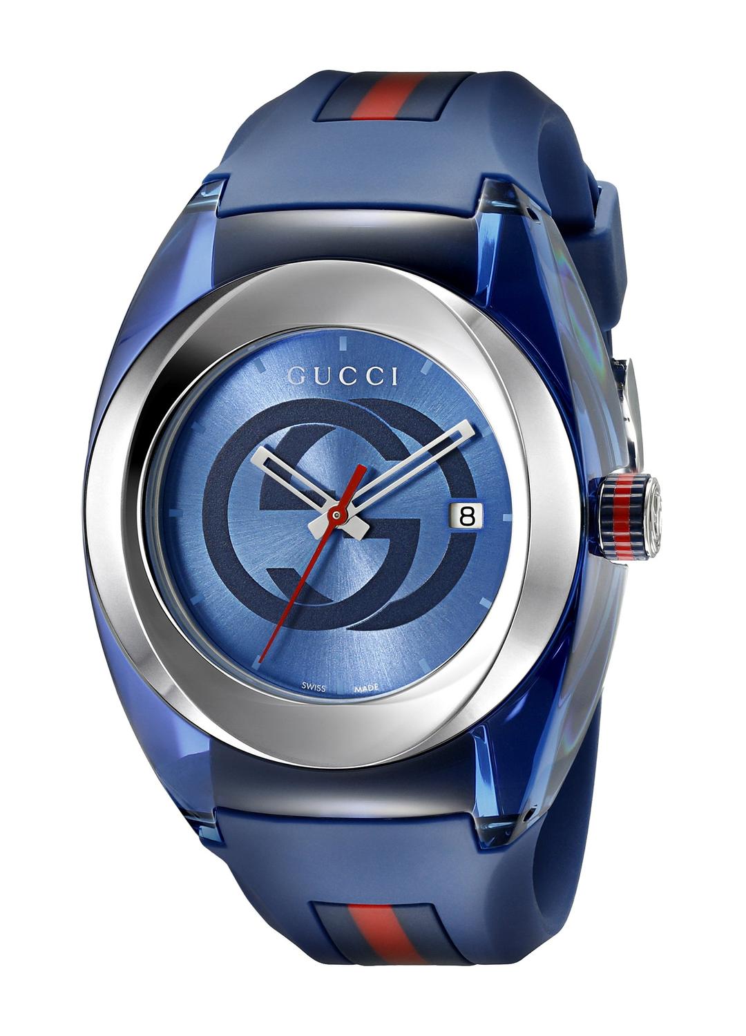 GucciStainless Steel WYNC Watch(Model:YA137104)