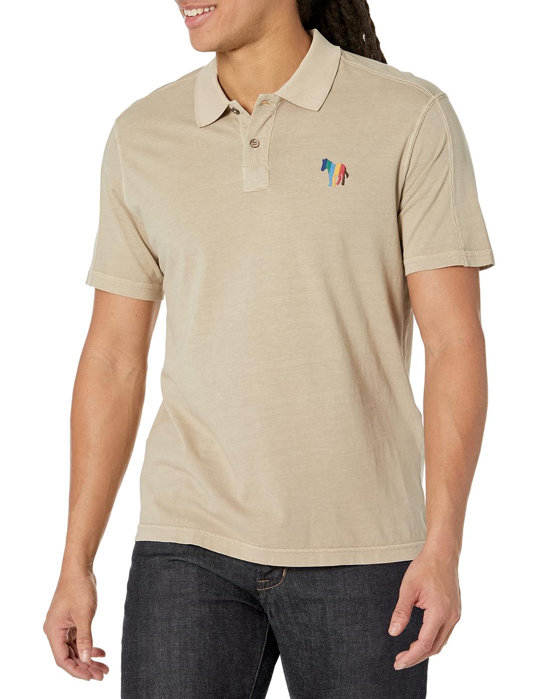 PS by Paul SmithMens Ss Reg Fit Poloshirt Bs Zeb