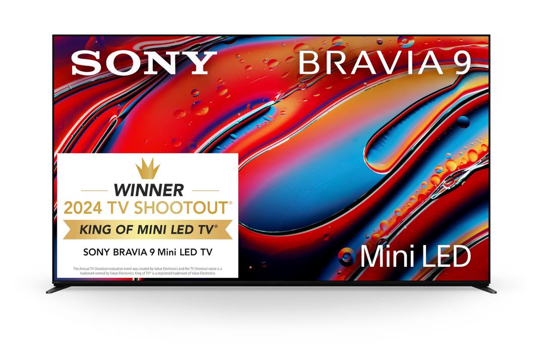 Sony 65 Inch Mini LED QLED 4K Ultra HD TV BRAVIA 9 Smart Google TV with Dolby Vision HDR and Exclusive Features for PlayStation 5 (K-65XR90), 2024 Model