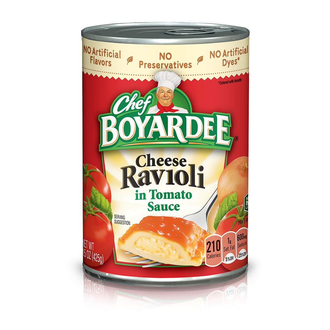 Chef Boyardee Cheese Ravioli in Tomato Sauce, 15 oz, 12 Pack