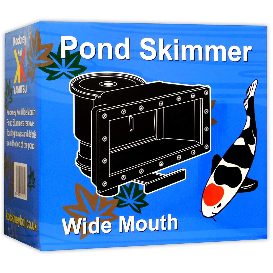 Kockney Koi In-Wall Pond Skimmer - Wide Mouth