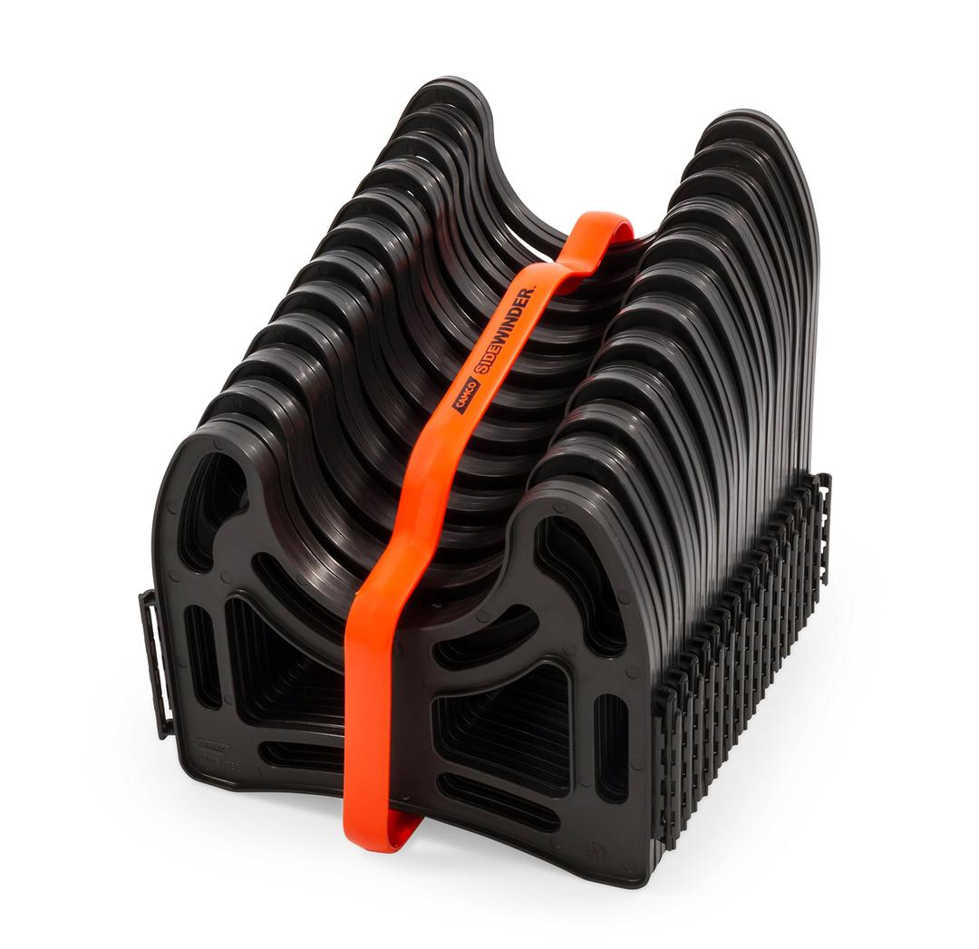 Camco Sidewinder 15-Ft RV Sewer Hose Support - Flexible Telescoping Design for Avoiding Obstacles & Deep Cradles Secure RV Sewer Hose - Out-of-the-Box Ready & Folds for RV Storage (43043)