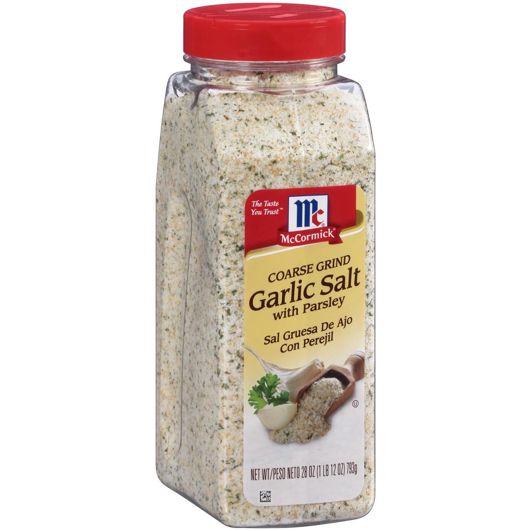 McCormickCoarse Grind Garlic Salt With Parsley, 28 oz