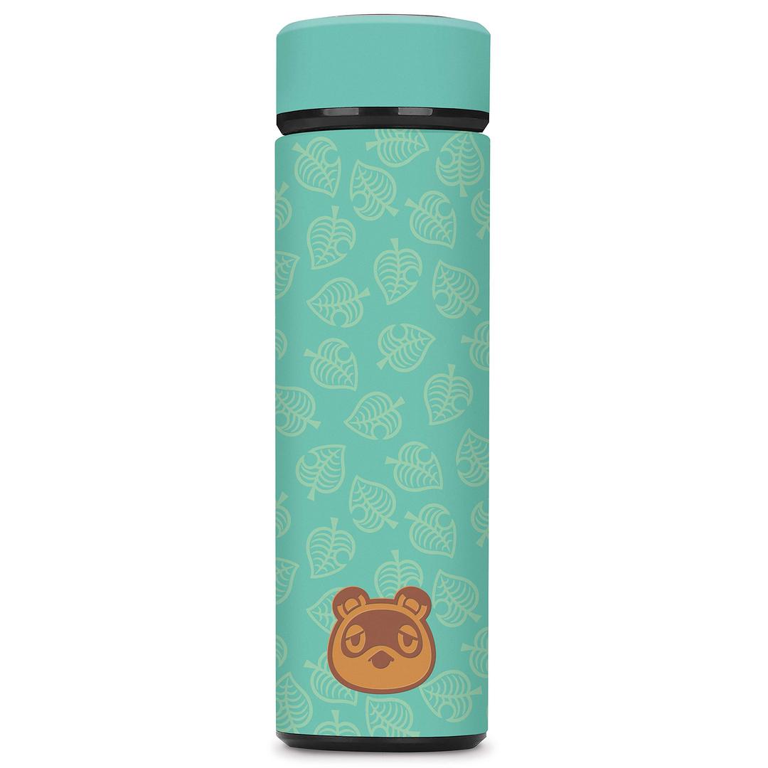 Controller Gear Animal Crossing 17oz Water Bottle (Teal Leaves)