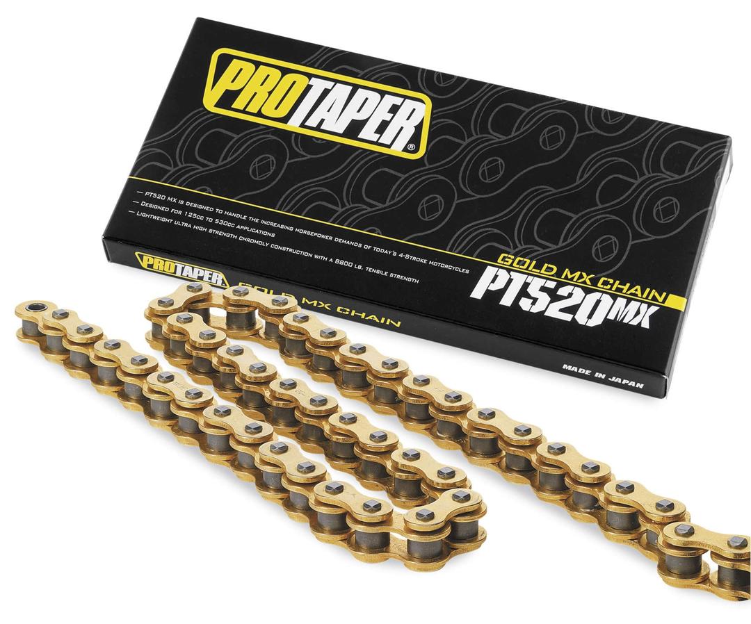 Pro Taper520 MX Chain (120 Links) (Gold)