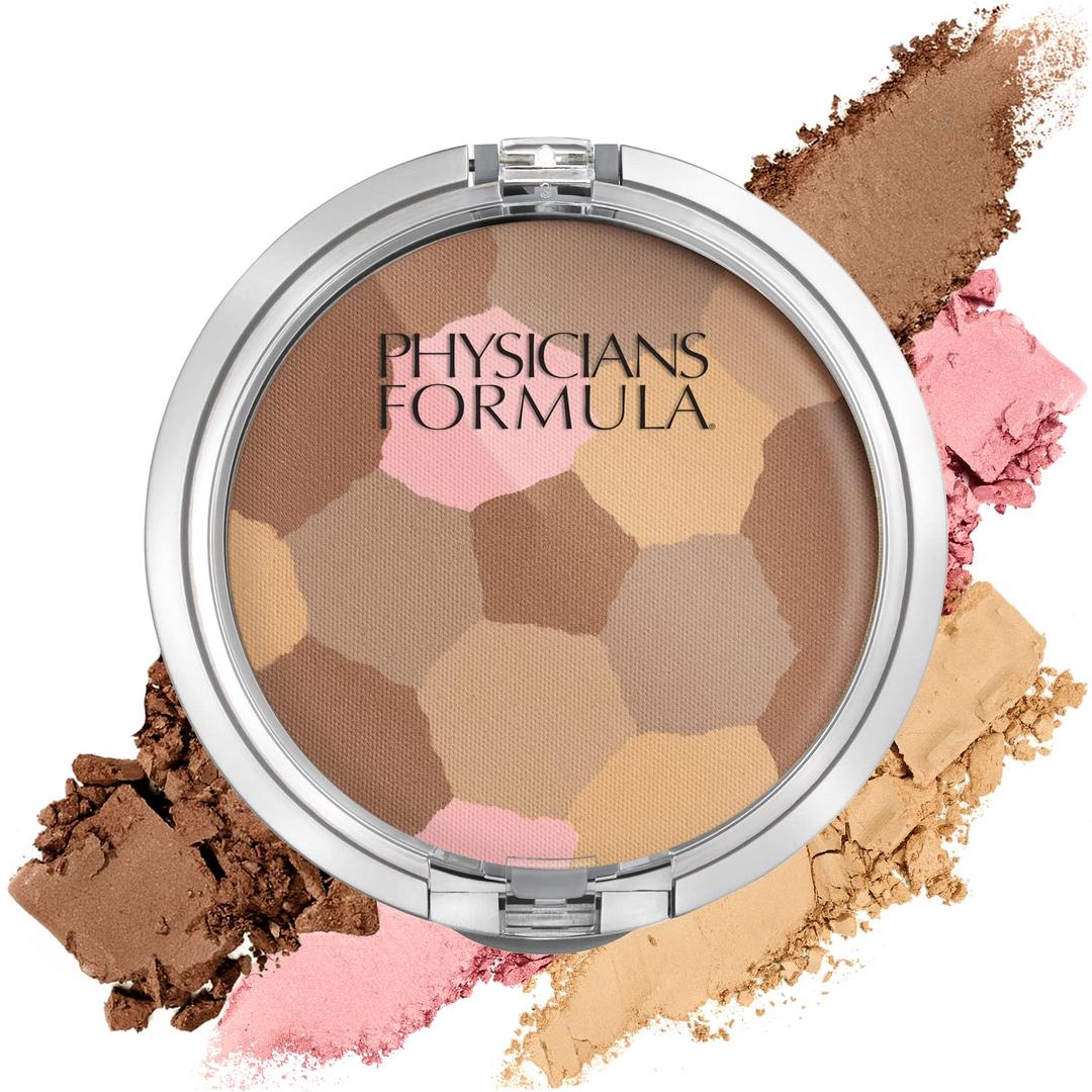 Physicians Formula Powder Palette Multi-Colored Bronzer Light Bronzer, Dermatologist Tested, Clinicially Tested