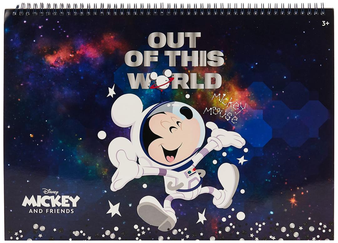 Disney Mickey Mouse Out of This World Sketchbook, A3 Size