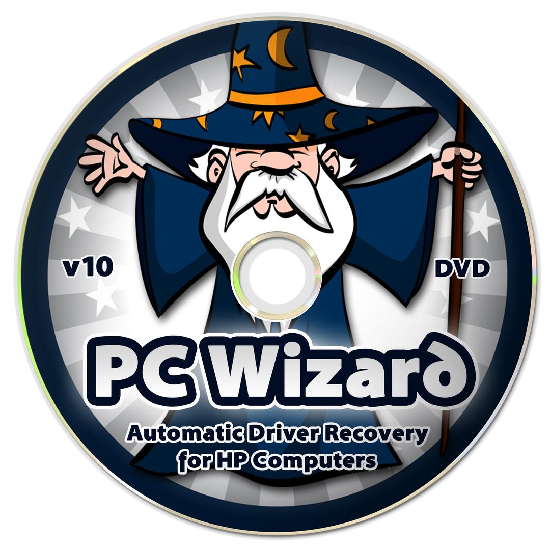 PC Wizard - Automatic Drivers Recovery Restore Update for HP Computers (Desktops and Laptops) on DVD Disc - Supports Windows 10, 8.1, 7, Vista, XP (32-bit & 64-bit)