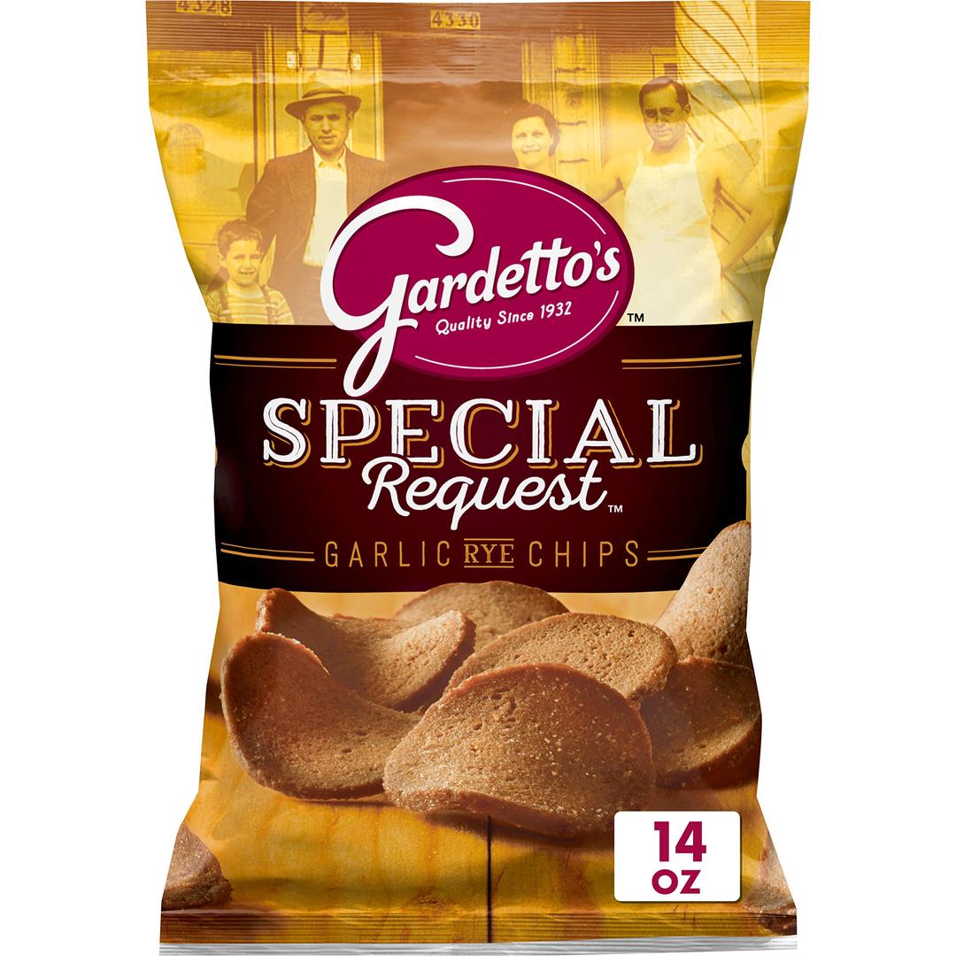 Gardetto'sSnack Mix, Special Request Garlic Rye Chips, 14 oz