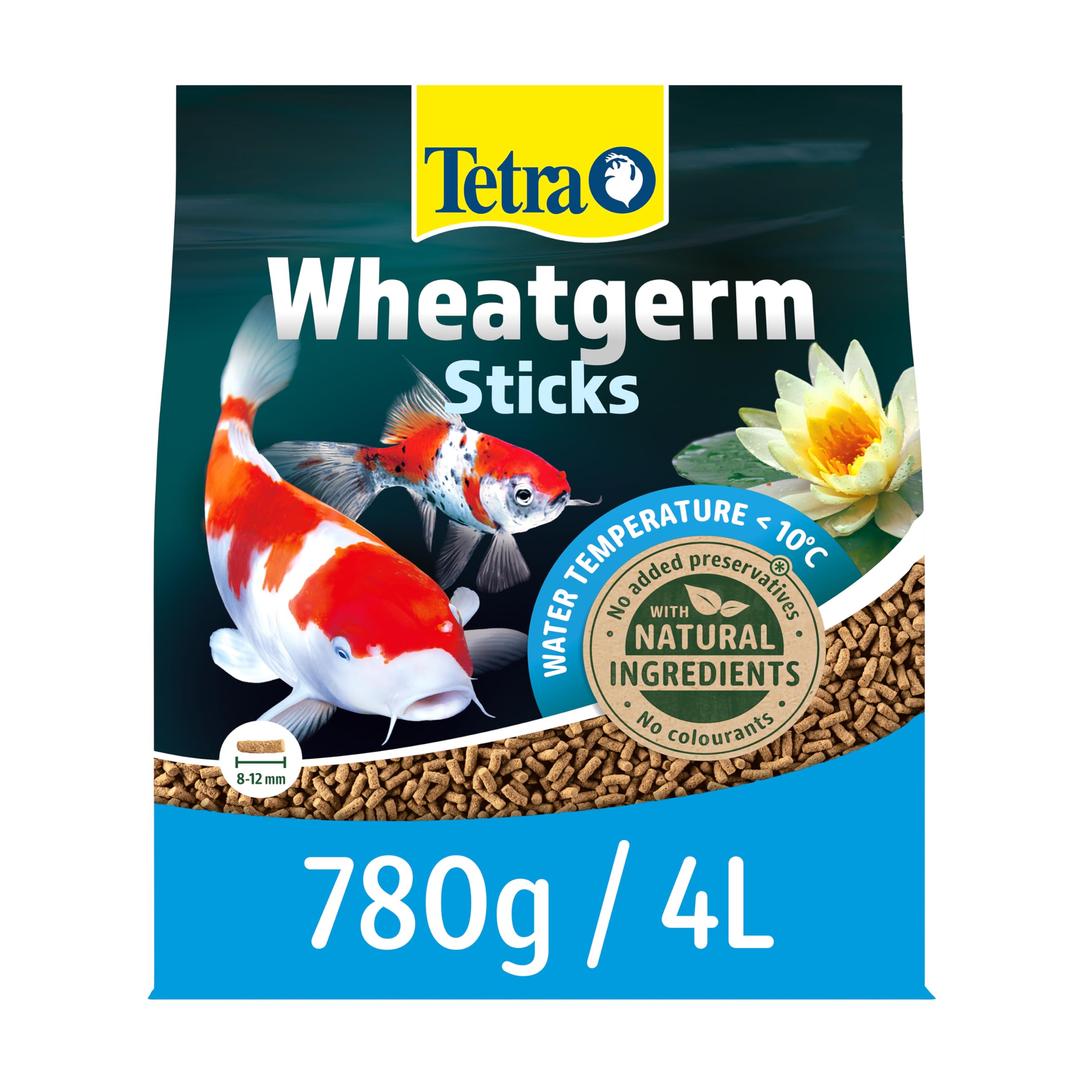 Tetra Wheatgerm Pond Fish Food Sticks 780g - for cold weather feeding