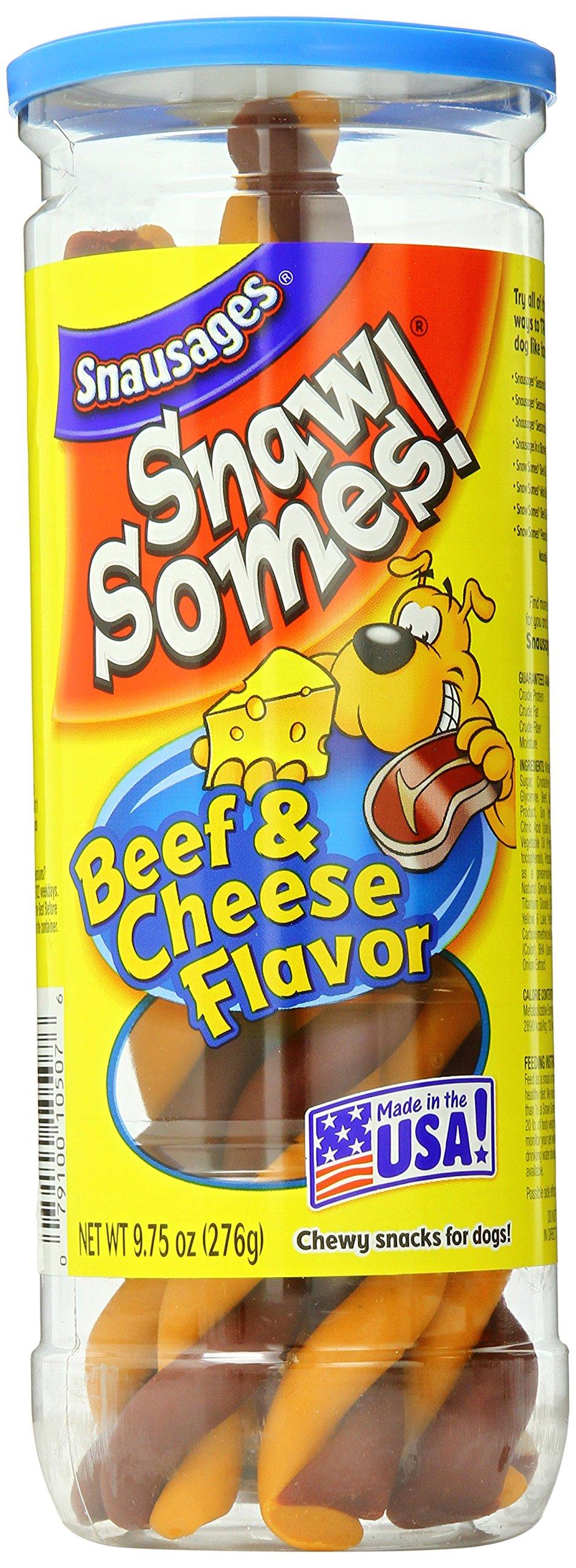 Snawsomes! Beef & Cheese Snacks for Dogs 9.75 Ounce (Pack of 1)