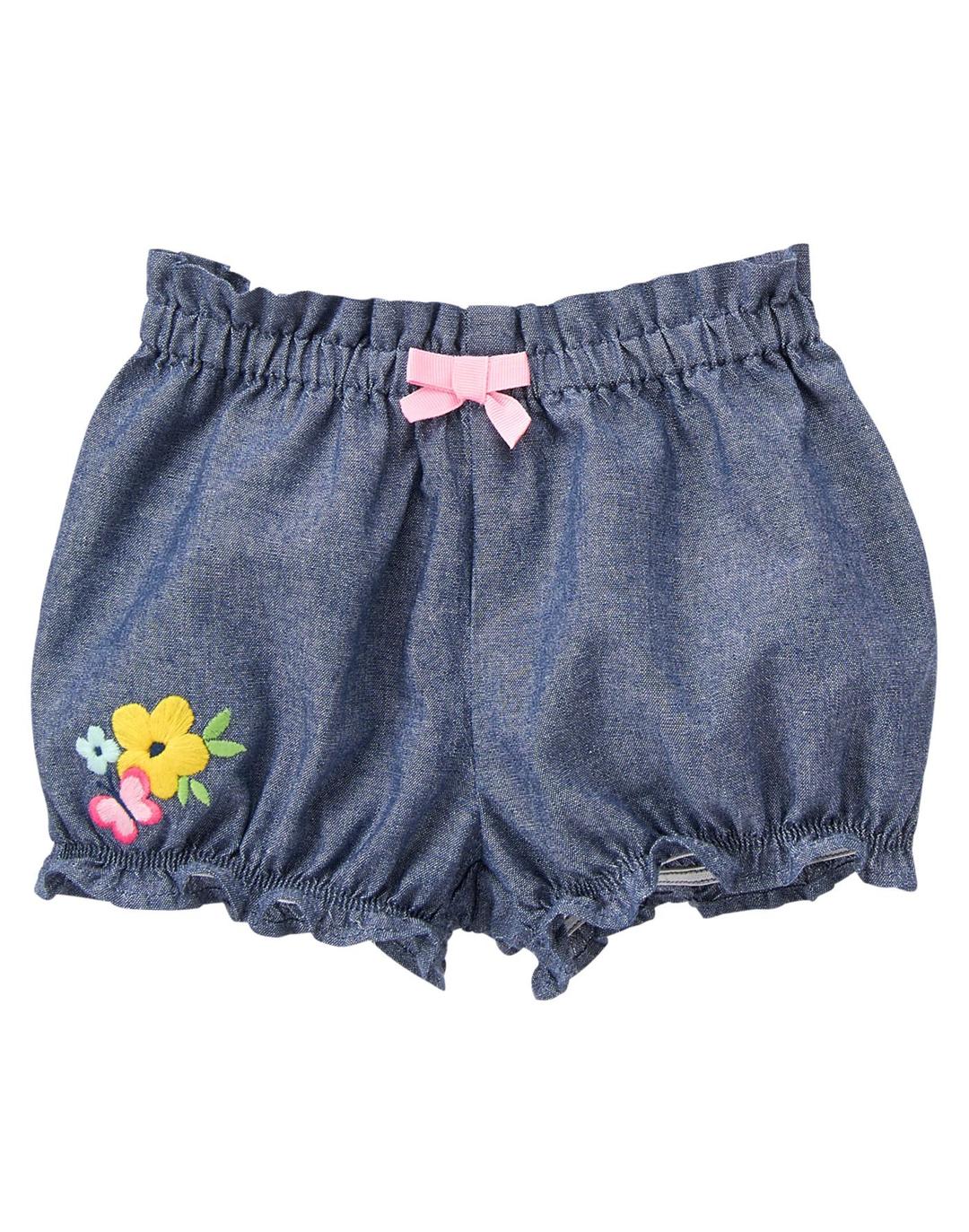 Gymboree Baby Girls' Toddler Chambray Bubble Short