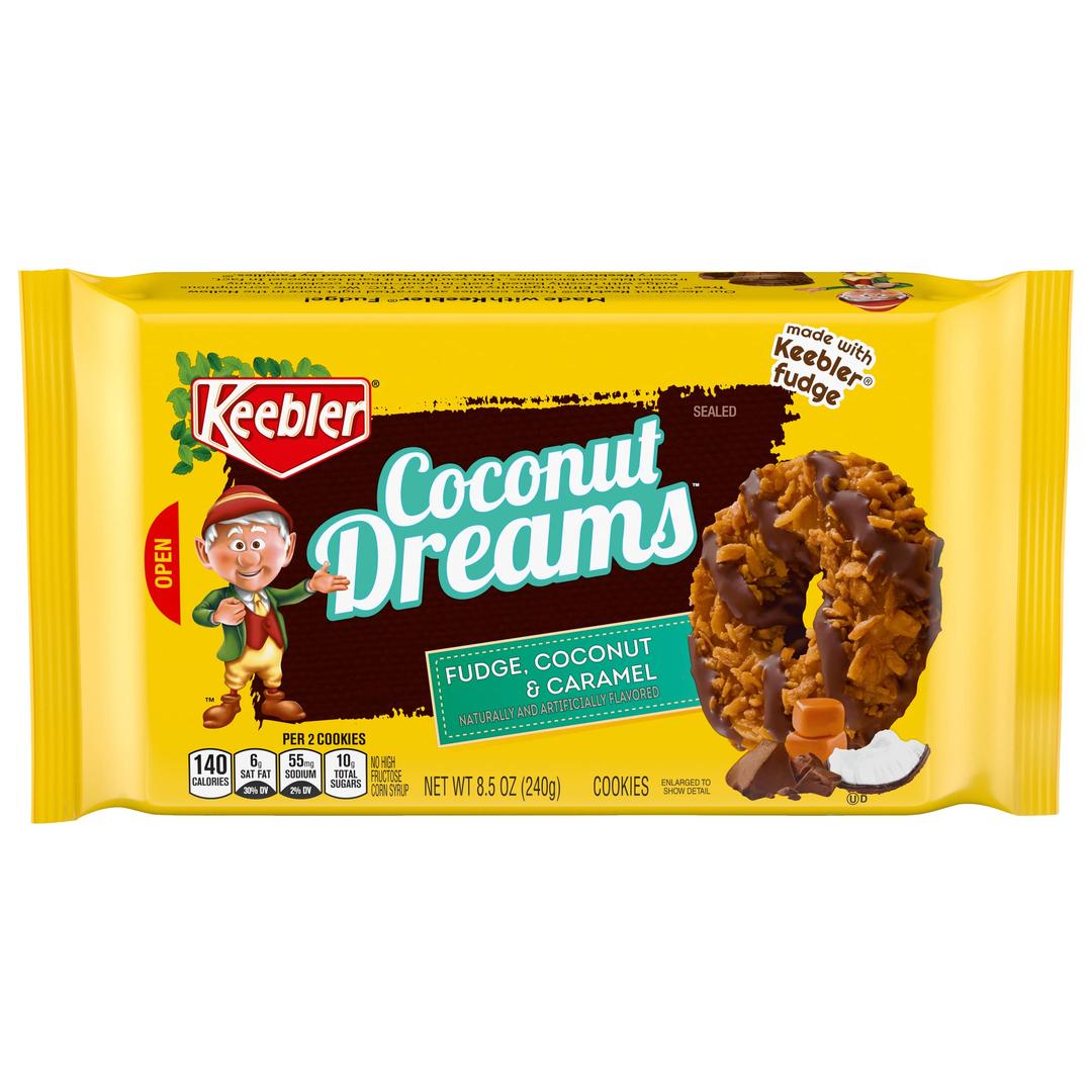 KeeblerFudge Cookies, Coconut Dreams, 8.5oz