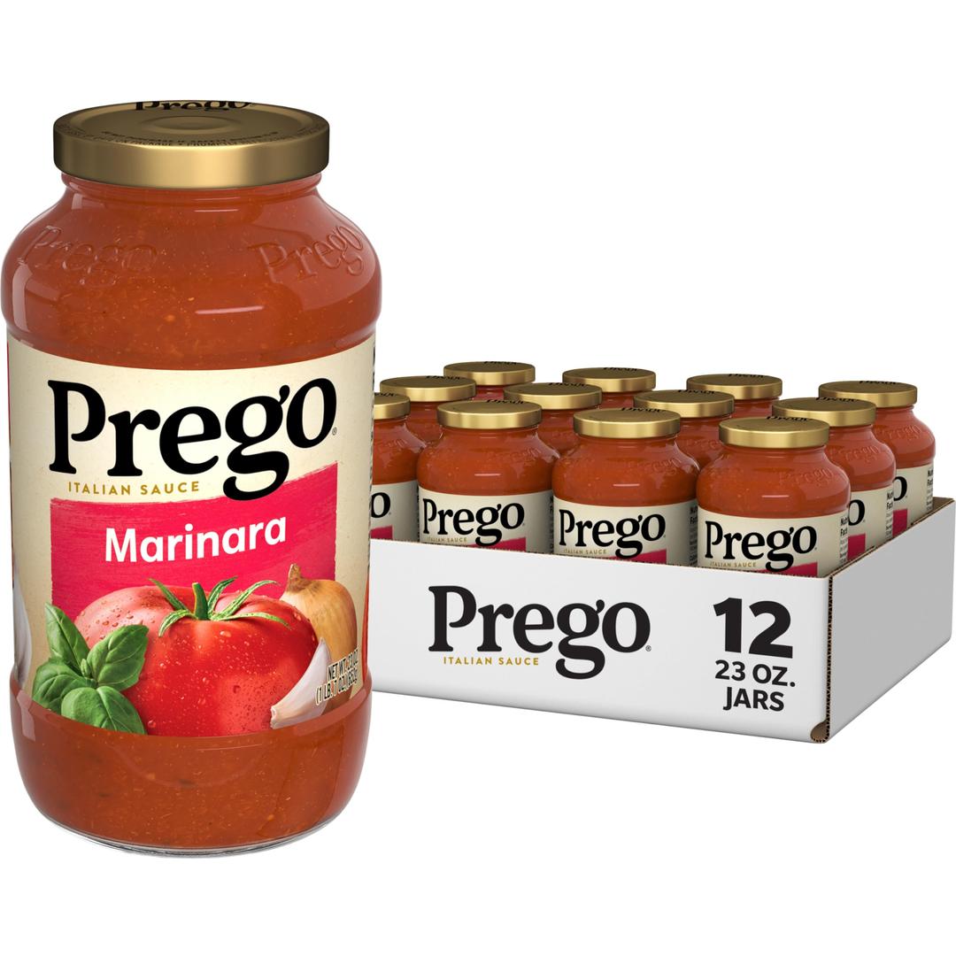 PregoMarinara Sauce, 23 Oz Jar (Case of 12)