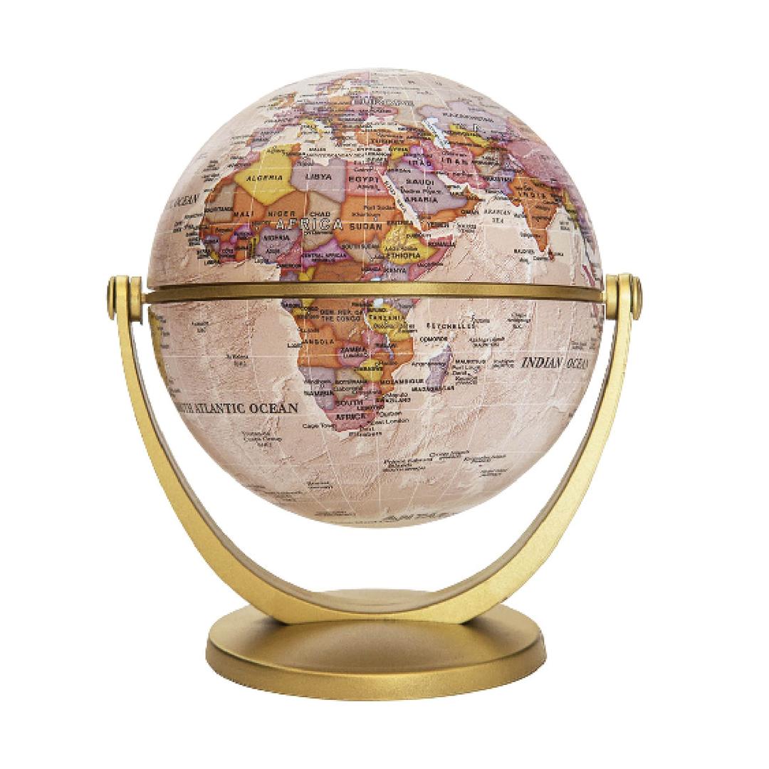 Waypoint GeographicGyroGlobe World Globe, 4", Classic Oceans