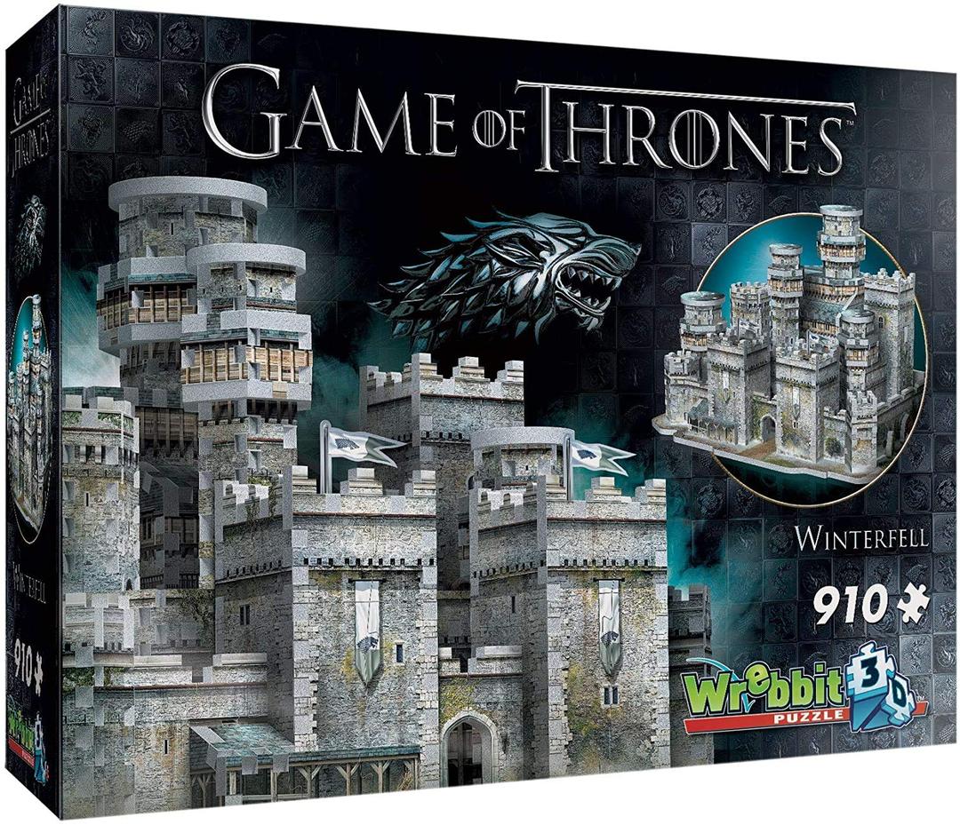 Wrebbit 3D - Game of Thrones Winterfell 3D Jigsaw Puzzle (910 Piece) (Winterfell)