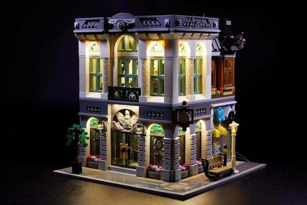 Brick LootLED Lighting Kit for Your Lego Brick Bank Set 10251 (Lego Set NOT Included)