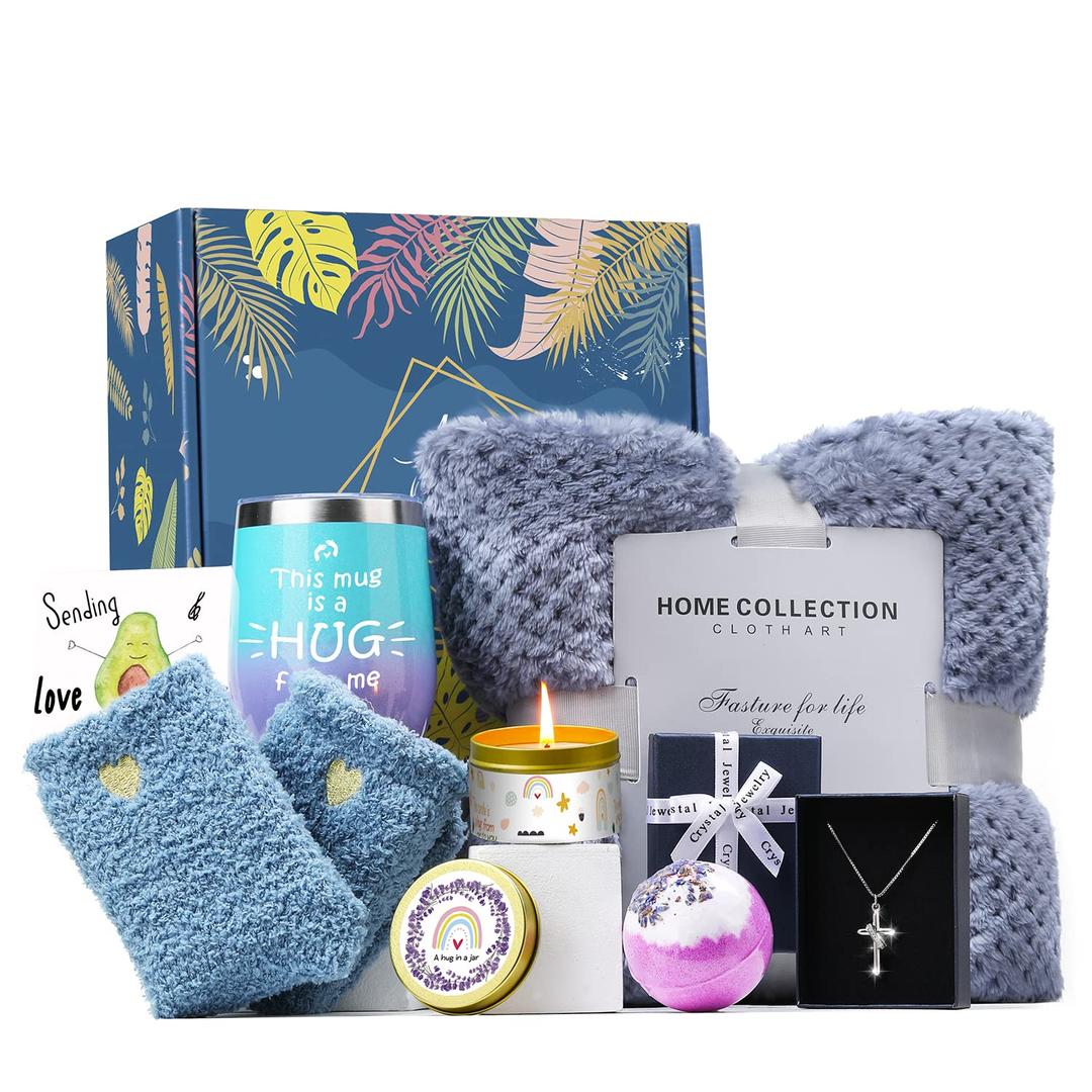 Get Well Gifts for Women Birthday Gift Box for Her After Surgery Gift Basket Relax Spa Self Care Package Thinking of You Thank You Sympathy Retirement