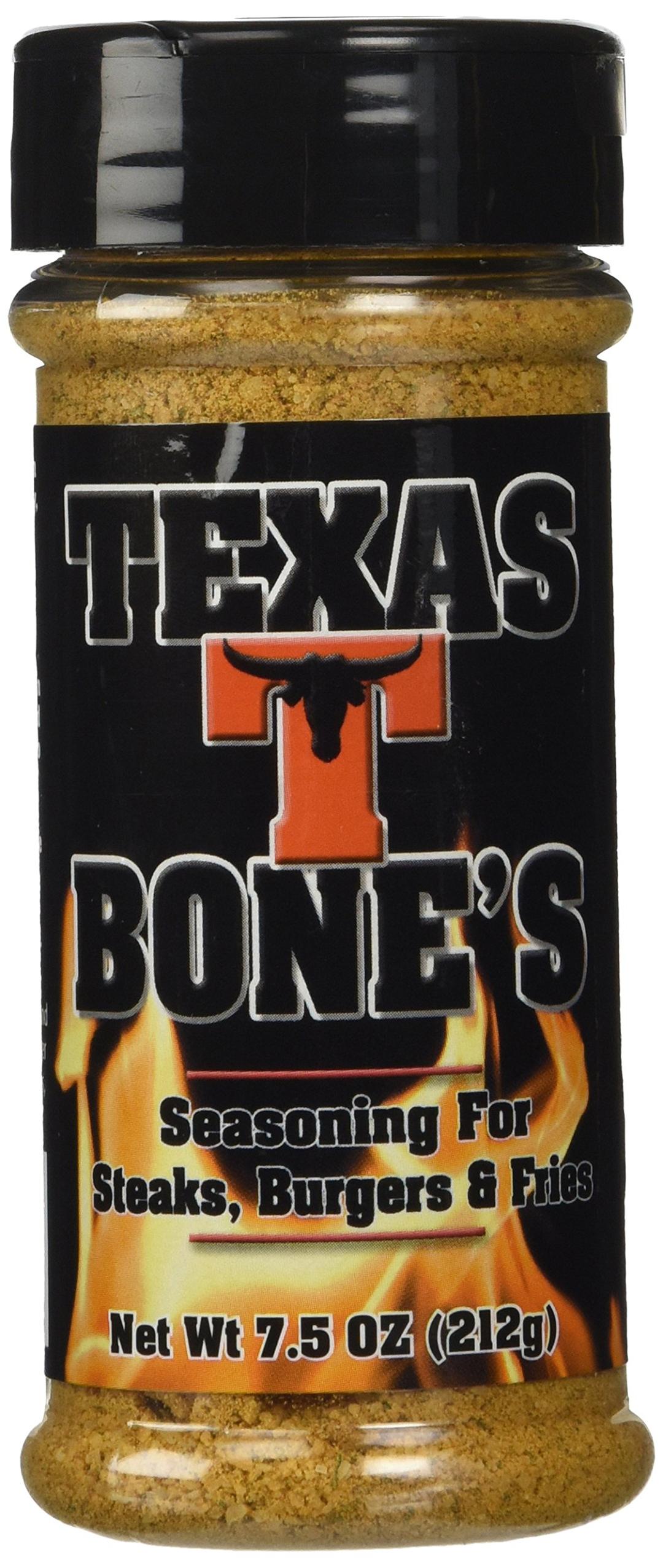 Oakridge BBQTexas T-Bones Rub and Seasoning for Steaks, Burgers and Fries 7.5 Ounce