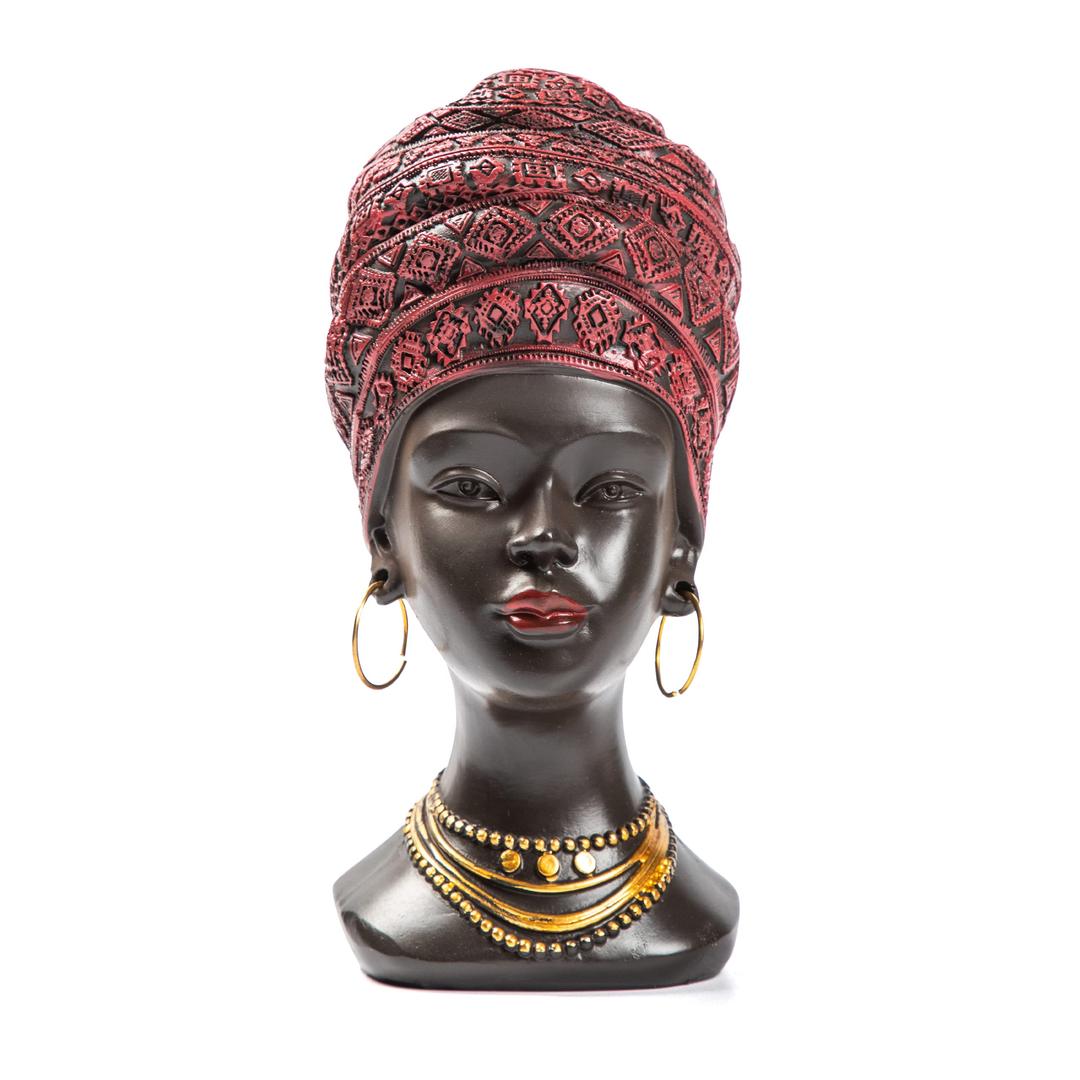 African Statue and Sculptures for Home Decorations, for Home Decor,African Figurines, for Living Room Women Statue Shelf Decor Accent