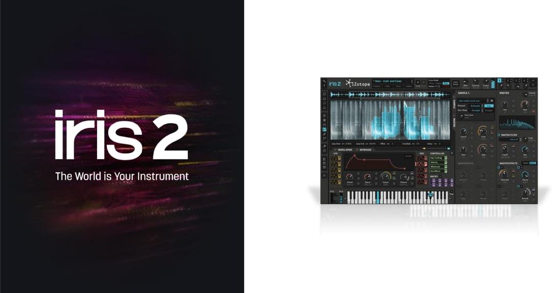 Iris 2: Virtual Instrument Plug-in, iZotope, Inc. [Online Code]