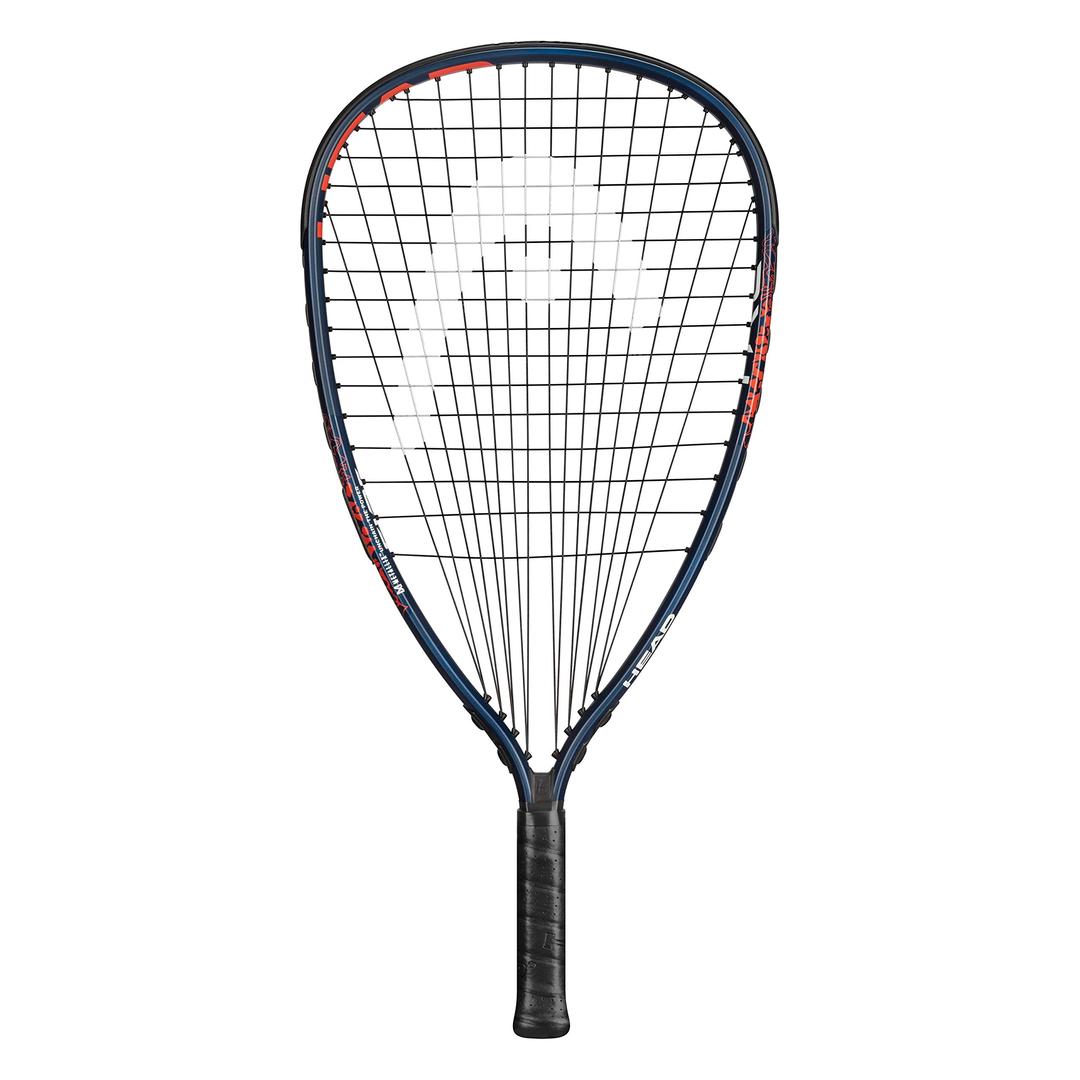 HEAD MX Fire 190 Beginners Racquetball Racket - Pre-Strung Head Light Balance Racquet