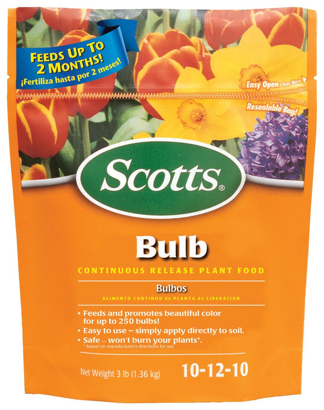 Scotts Bulb Continuous Release Plant Food, 3-Pound