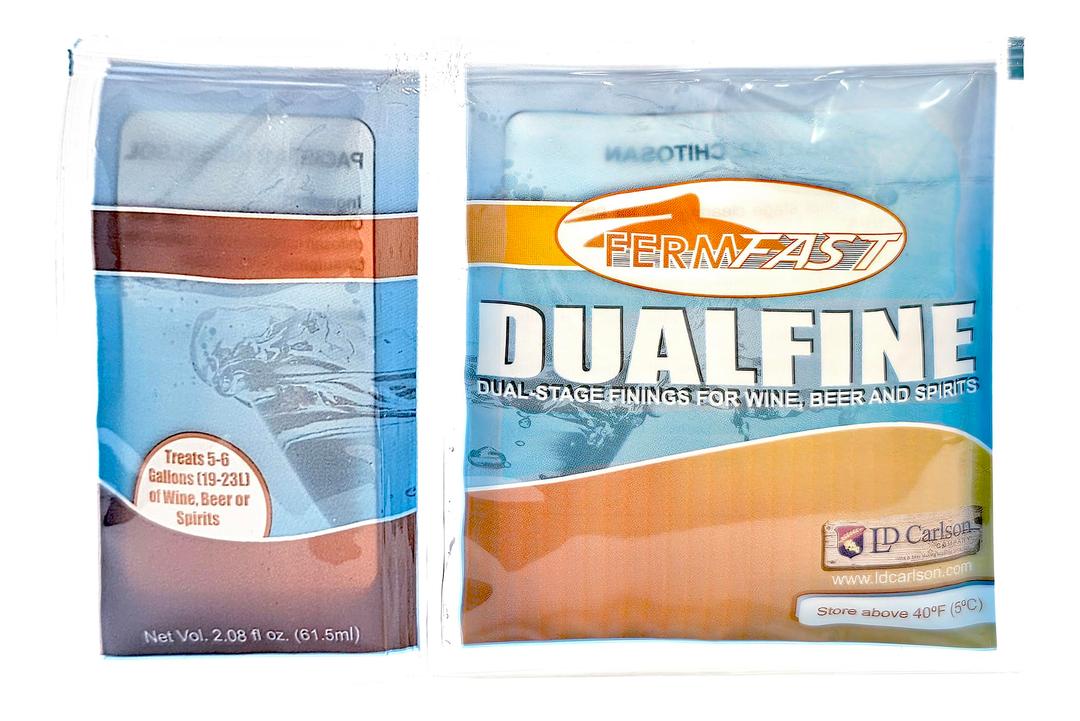 Dualfine Dual-Stage Clearing Aid - Finings for Wine, Beer and Spirits