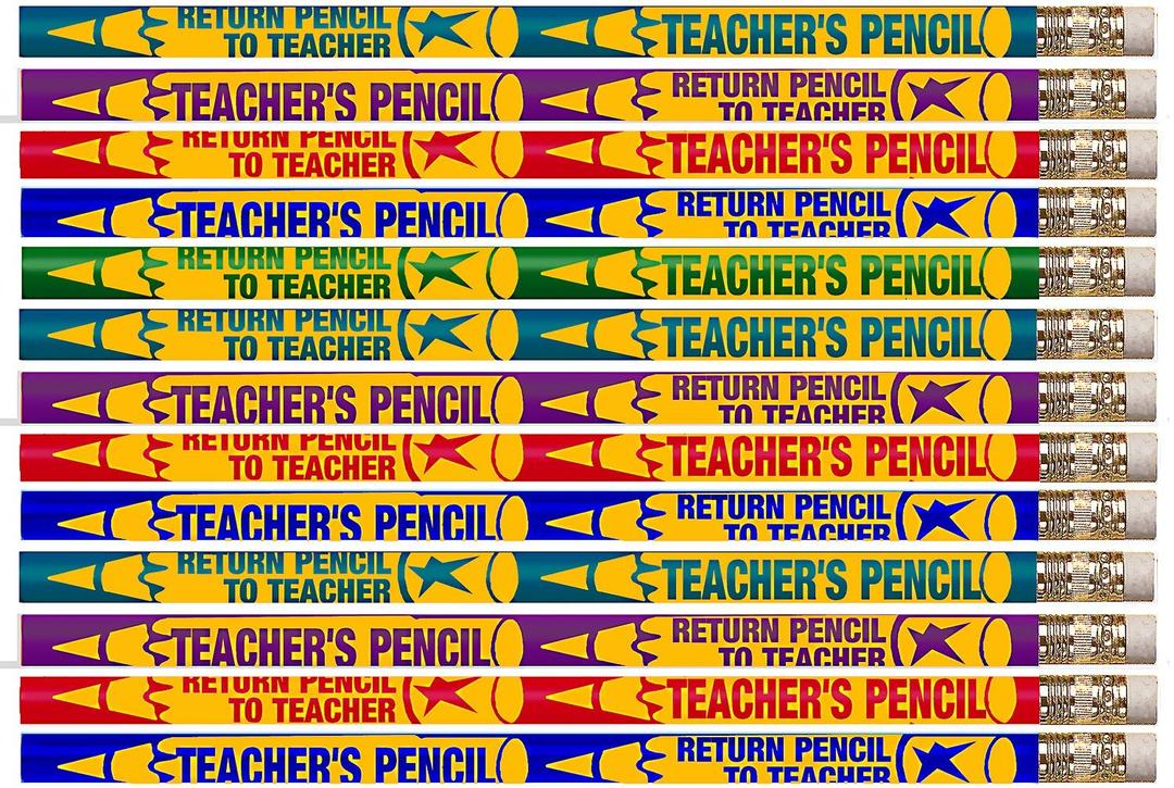 Express Pencils D2228 Return Pencil To Teacher - 36 Qty Package - Teacher Pencils