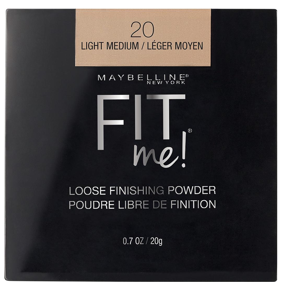 MAYBELLINEFit Me Loose Setting Powder, Face Powder Makeup & Finishing Powder, Light Medium, 1 Count