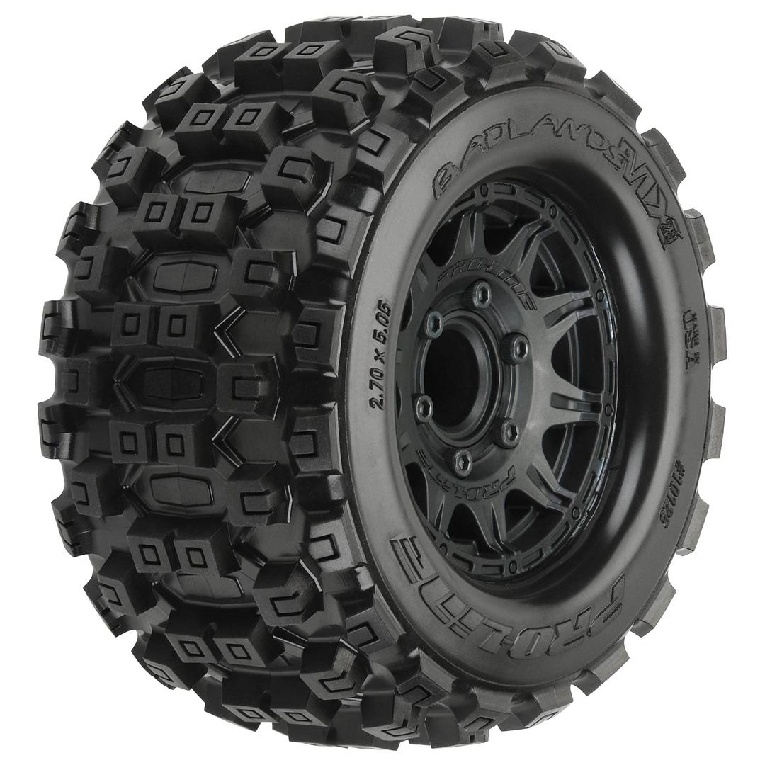 Pro-line RacingBadlands MX28 2.8 MTD Raid Black 6x30 F/R PRO1012510 RC Tire