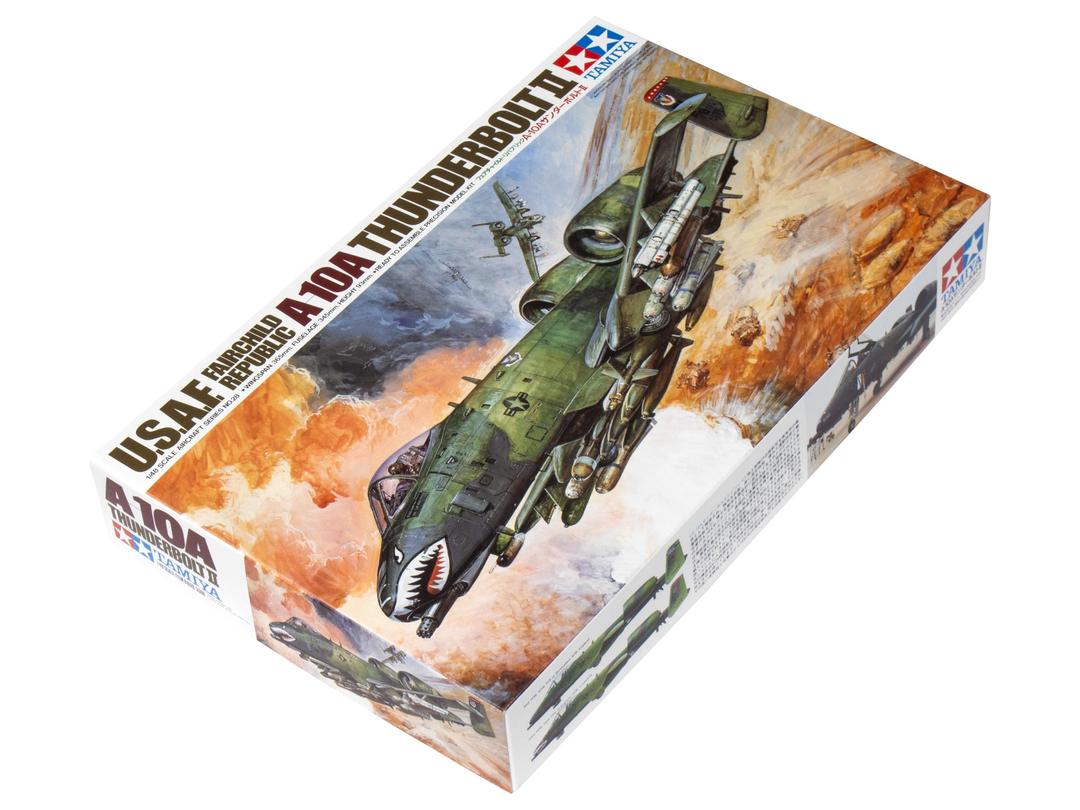 Tamiya 61028 1/48 A-10 Thunderbolt II Plastic Model Airplane Kit