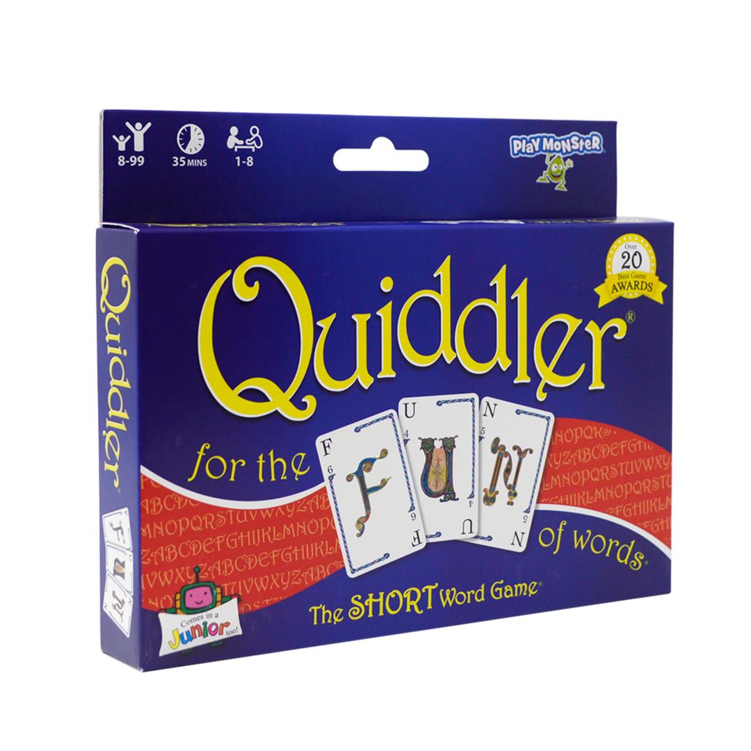 Quiddler Card Games for Kids - Playing Cards Word Games, Deck of Cards, Fun Family Games for Kids and Adults, Game Night, Travel Games, Multi-Player, Ages 8+