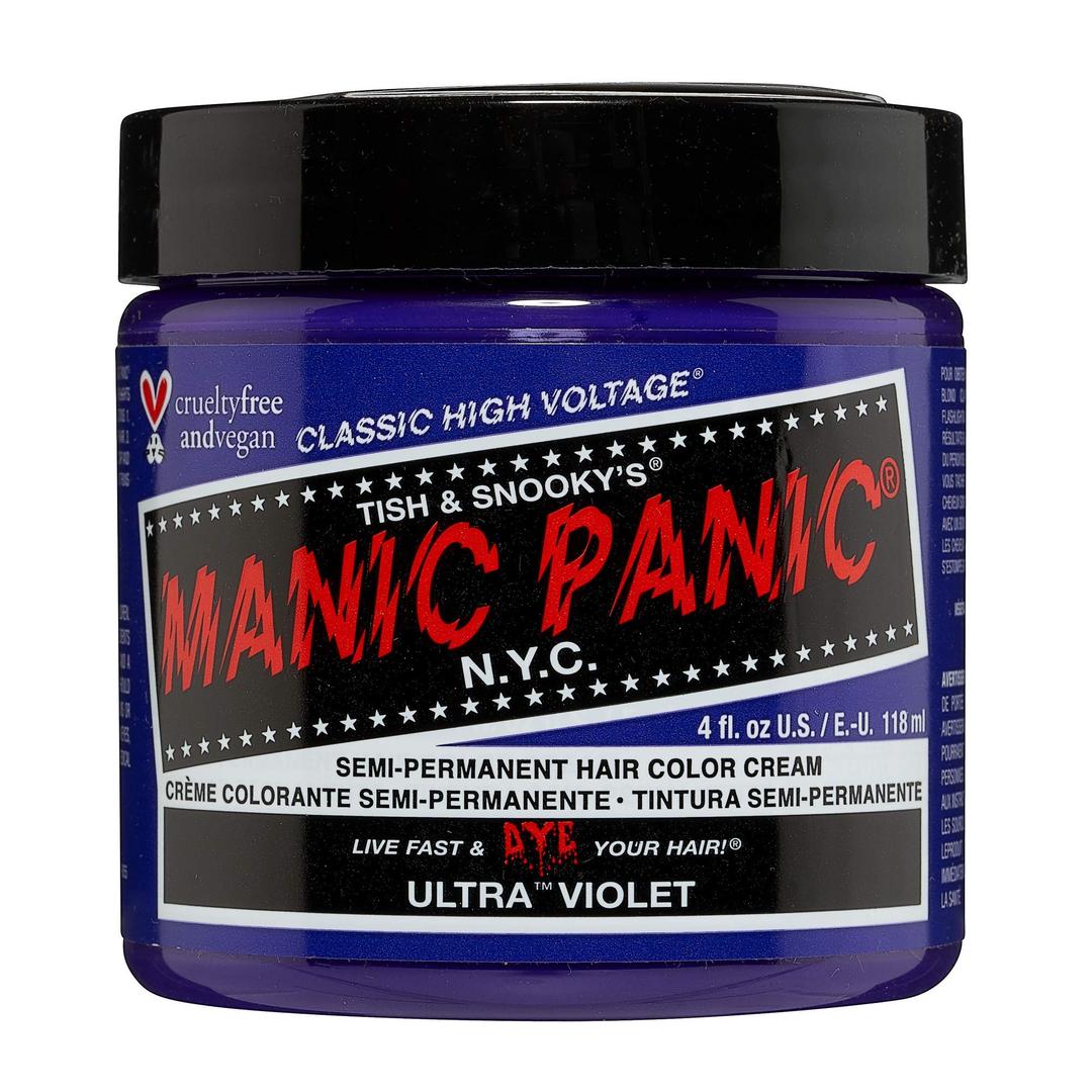 Manic Panic High Voltage Semi Permanent Hair Colour - ULTRA VIOLET, 118 ml