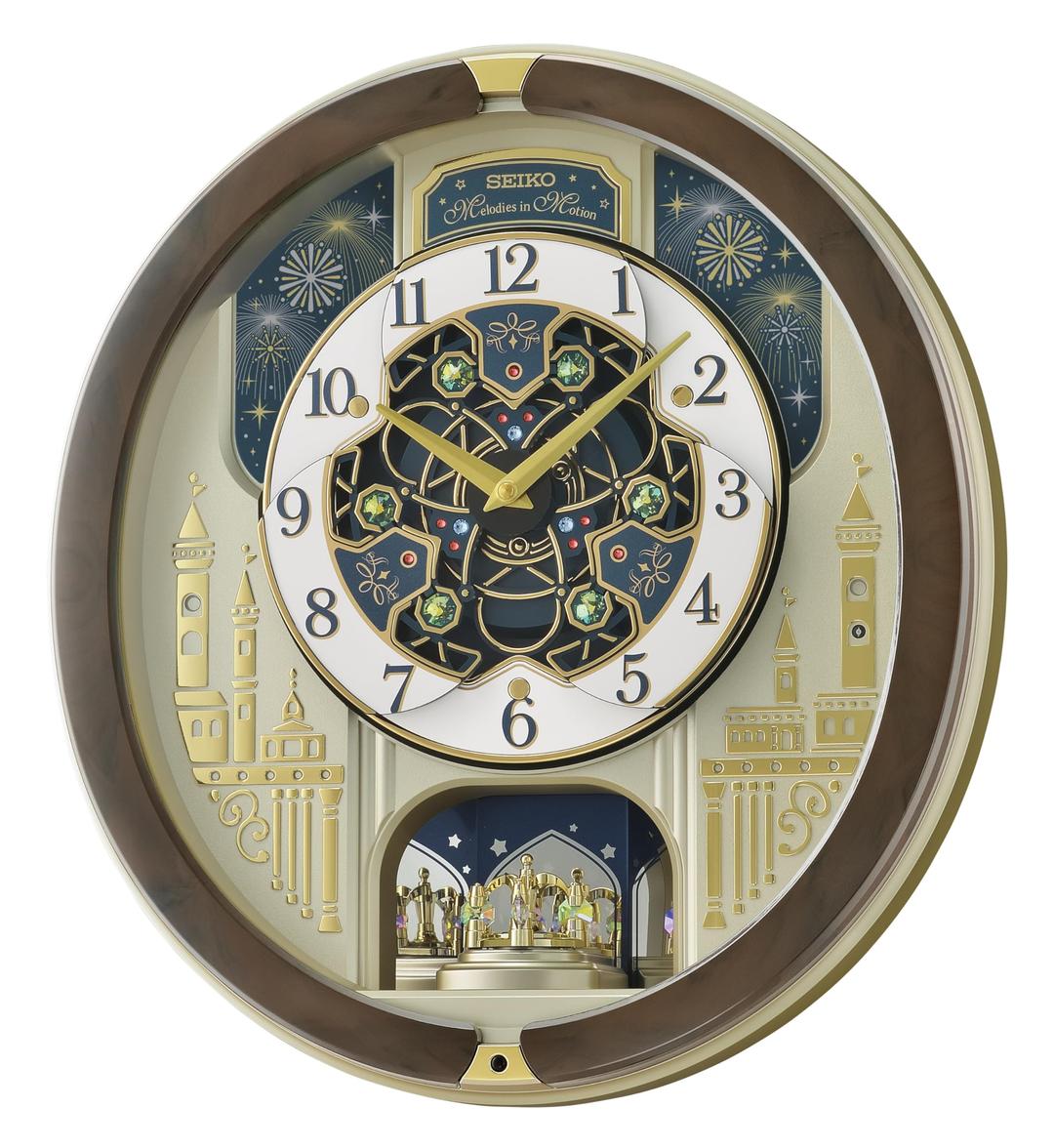 SEIKOSEIKO Melodies in Motion Musical Wall Clock, Festival